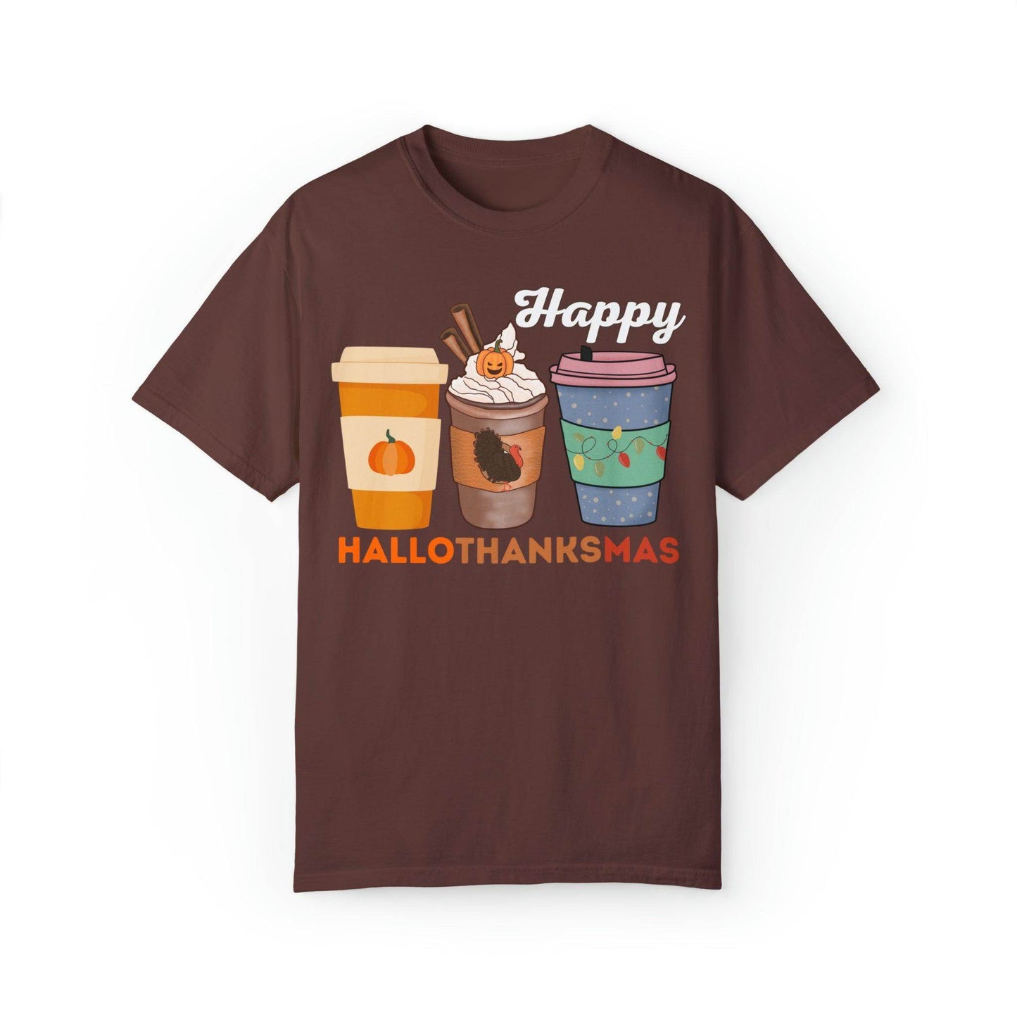 HALLOTHANKSMAS Gift for Fall Halloween Thanksgiving Christmas Gift - Giftsmojo