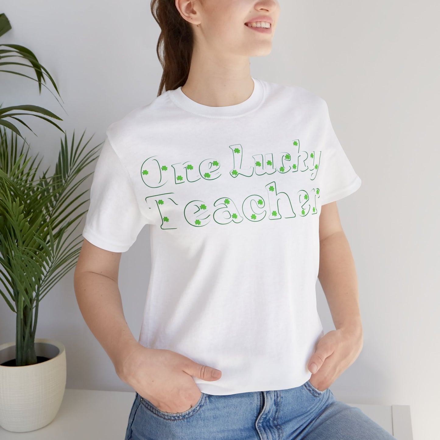 One Lucky Teacher Shirt feeling Lucky St Patrick's Day shirt