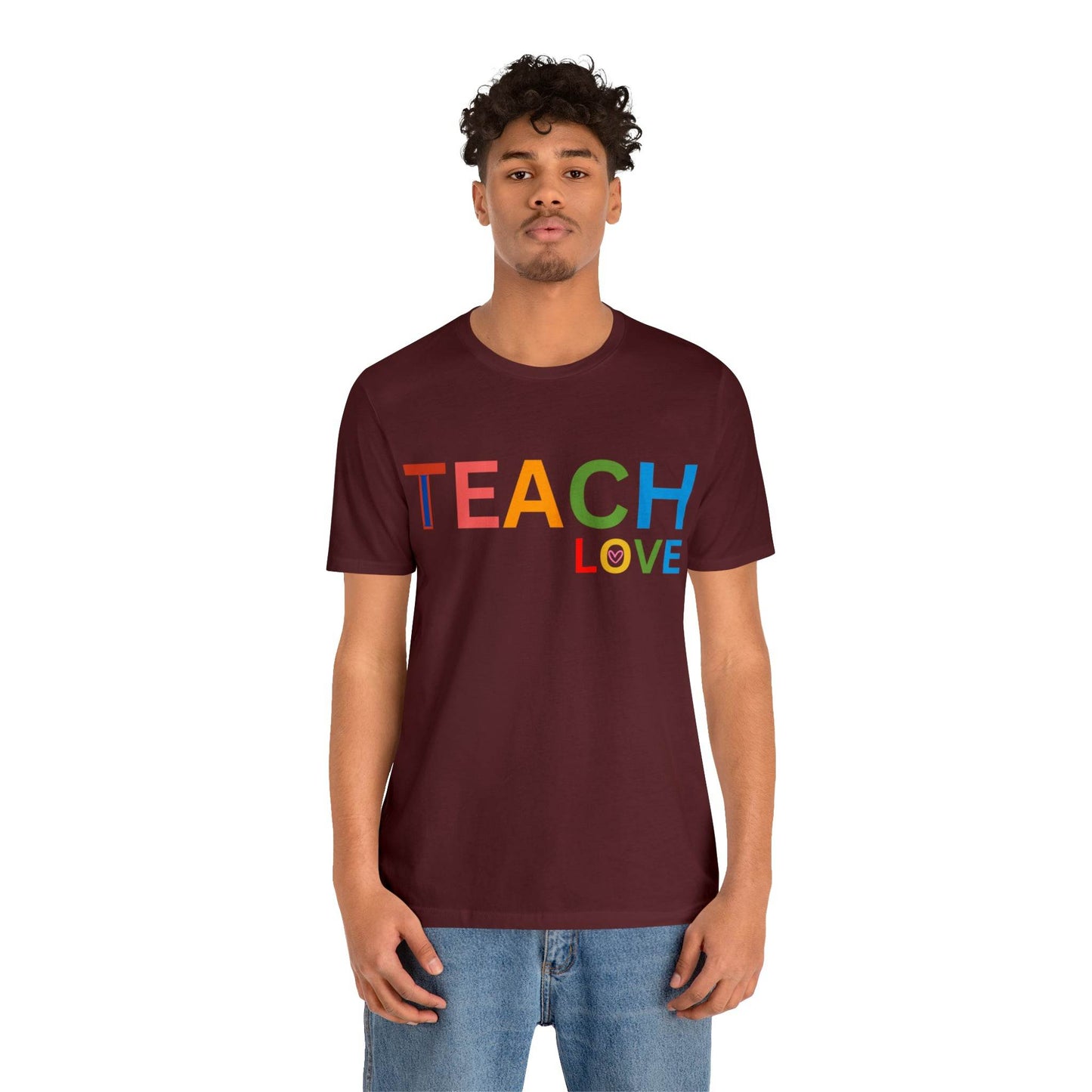 I Teach Love Shirt, Teacher Shirt, Teacher Appreciation Gift for Teachers - Giftsmojo