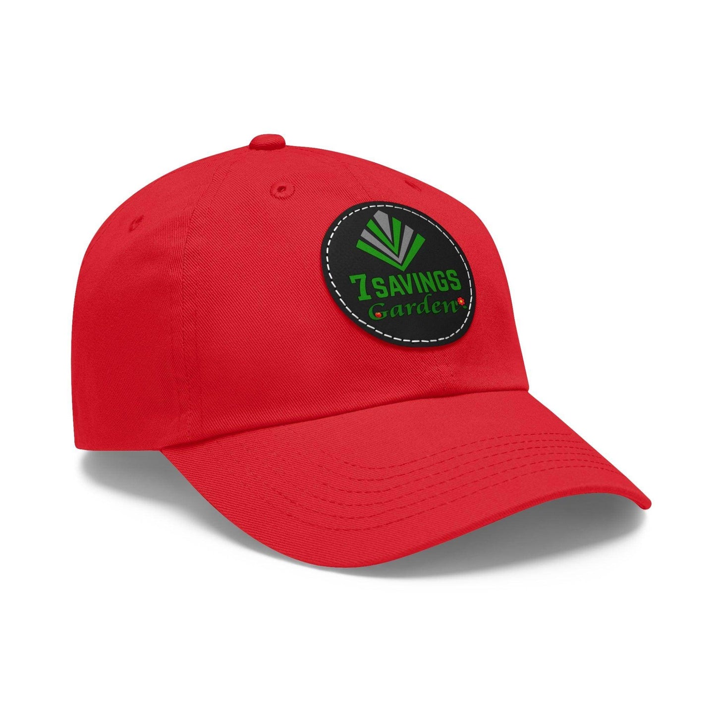 7savings Dad Hat with Leather Patch (Round) Plant lover hat - Giftsmojo