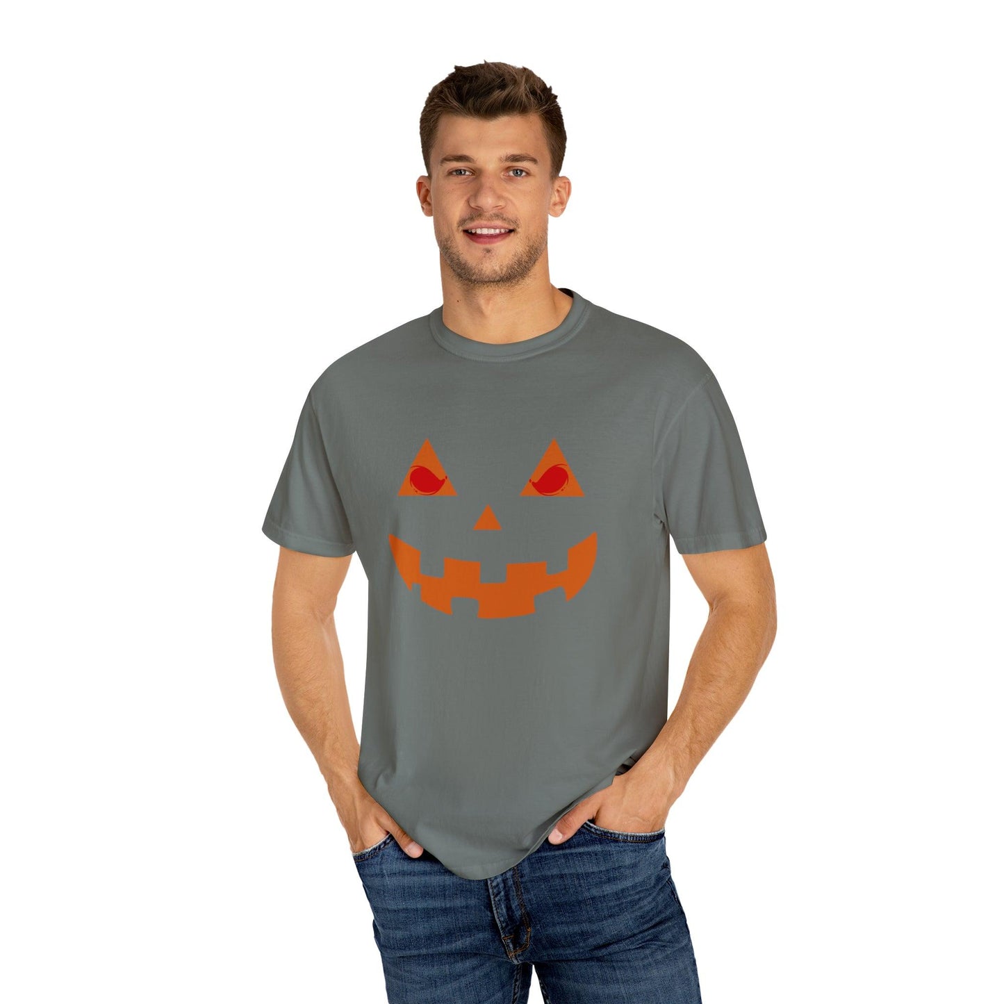 Cute Halloween Pumpkin Faces Scary Faces, Pumpkin Silhouette, Vintage Shirt Halloween Shirt Pumpkin Face Halloween Costume Comfort Colors - Giftsmojo