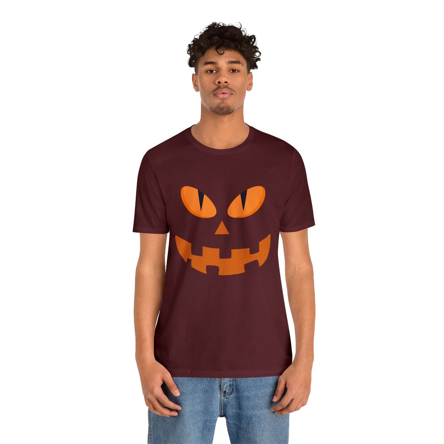 Halloween Costume Pumpkin Silhouette Halloween Pumpkin Faces Scary Faces, Vintage Shirt Halloween Shirt Pumpkin Face Halloween - Giftsmojo