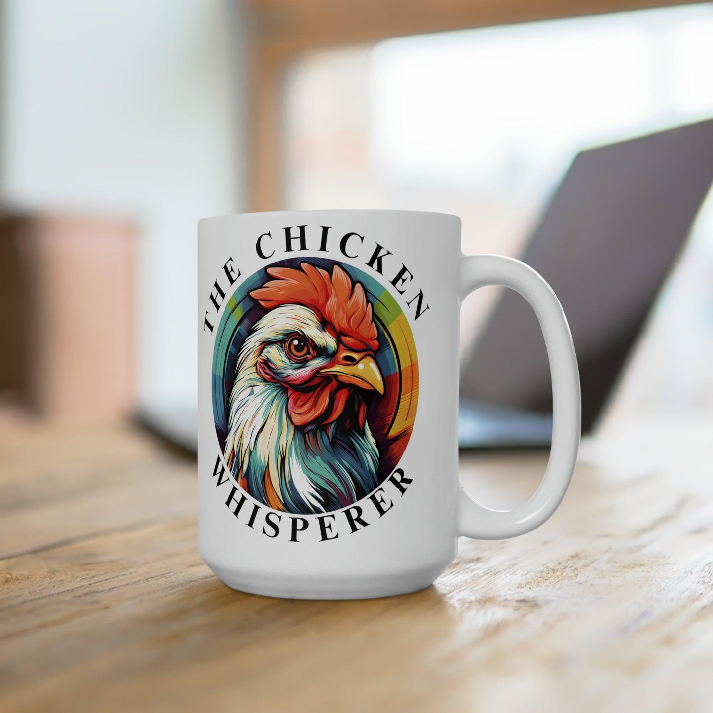 The Chicken Whisperer Mug Chicken Coffee Mug, Chicken lovers Mug Chicken Lover Gift for her, Funny Chicken Cup, Roster Mug Retro Vintage Mug - Giftsmojo