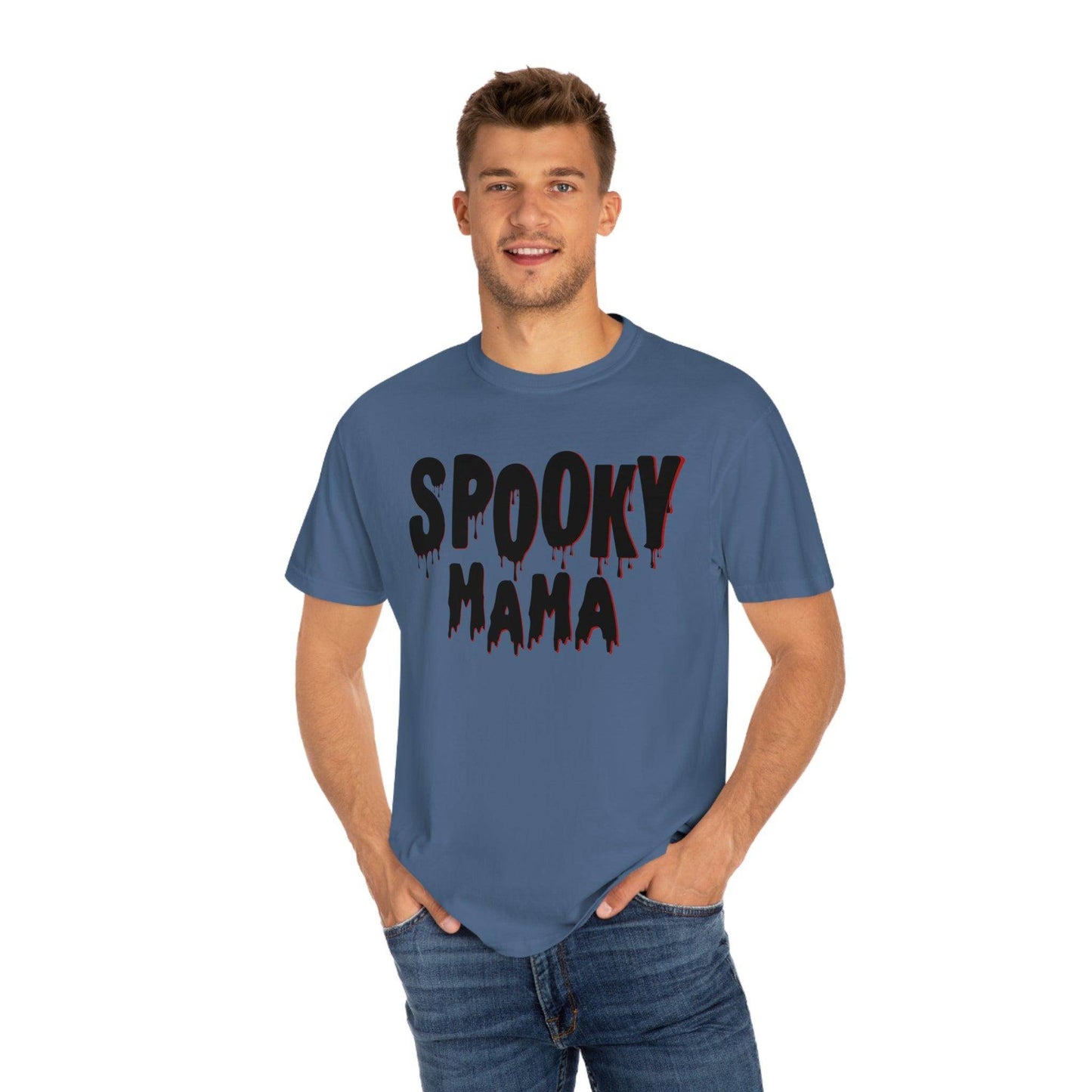 Retro Halloween Tshirt, Spooky Mama Shirt, Vintage Halloween Shirt Trendy Halloween Vibes - Giftsmojo