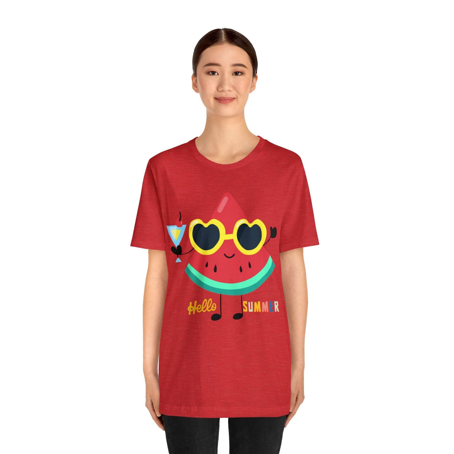 Funny Hello Summer Shirt, Water Mellon shirt, Summer shirts for women and men - Giftsmojo
