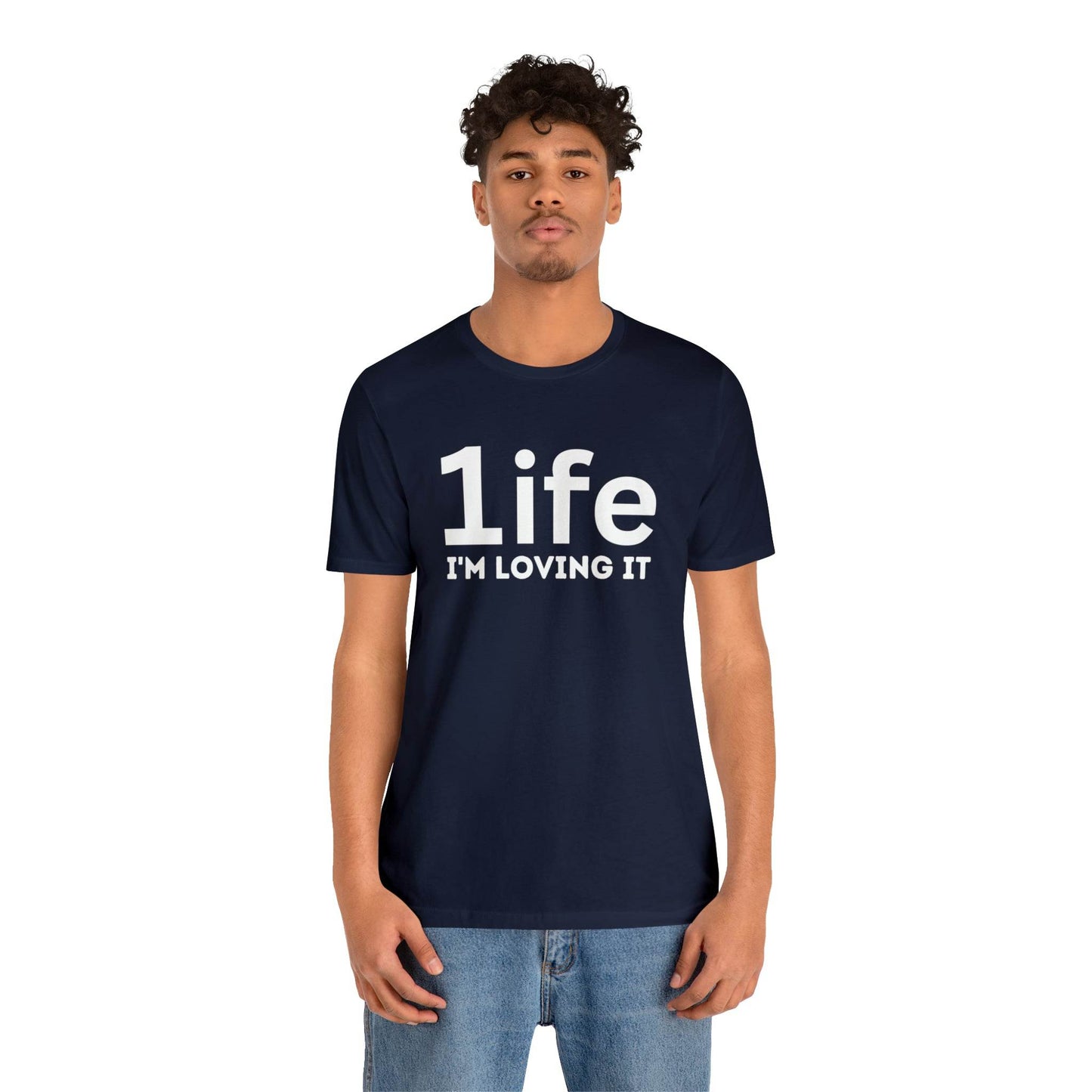 One life I'M Loving It Shirt Retro 1life shirt Live Your Life You Only Have One Life To Live Retro Shirt - Giftsmojo