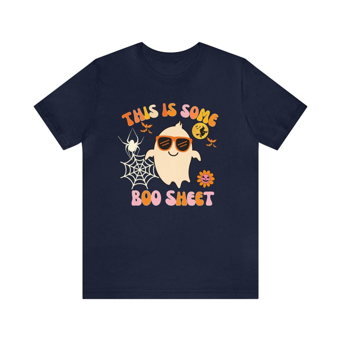 This Is Some Boo Sheet Funny Halloween Shirt Funny Halloween Costume Spooky Season Tee Funny Gift Shirt for Birthday Christmas Anniversary - Giftsmojo