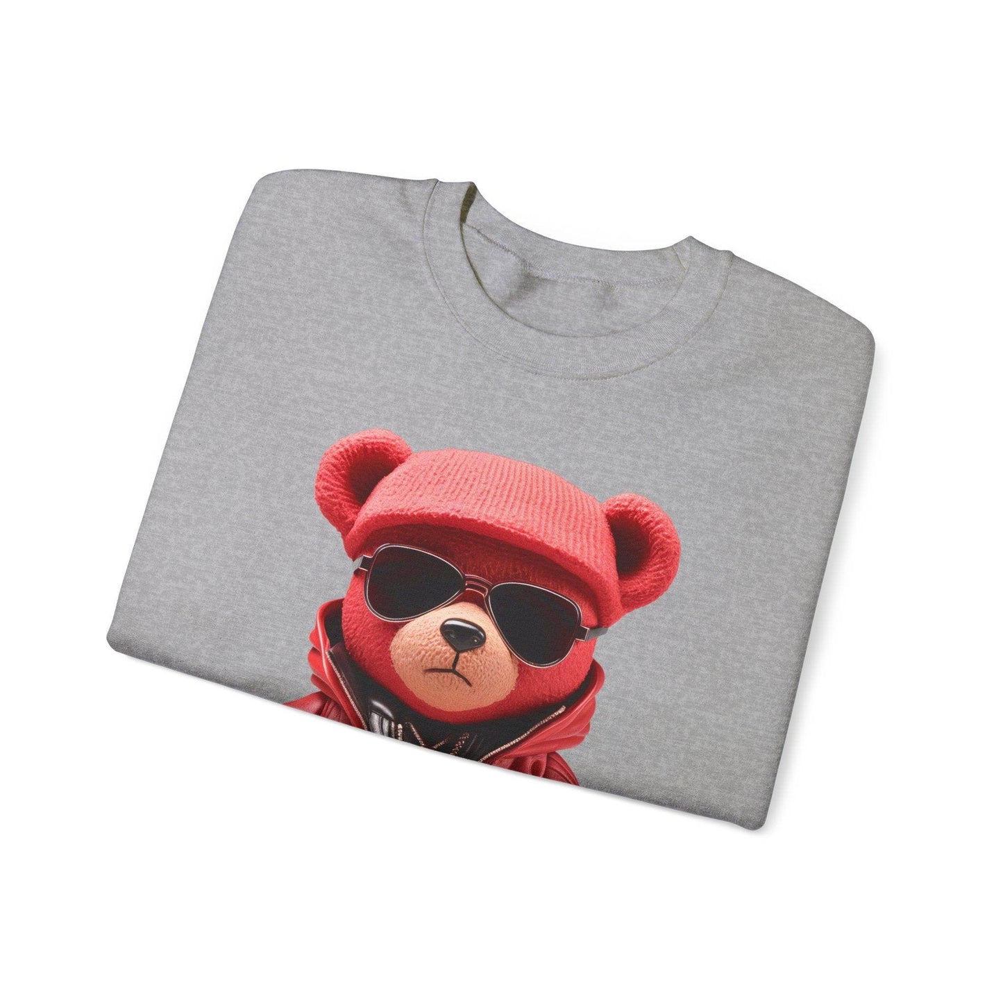 Hip-Hop Teddy Bear Sweatshirt: Elevate Your Style with Streetwear Chic - Giftsmojo