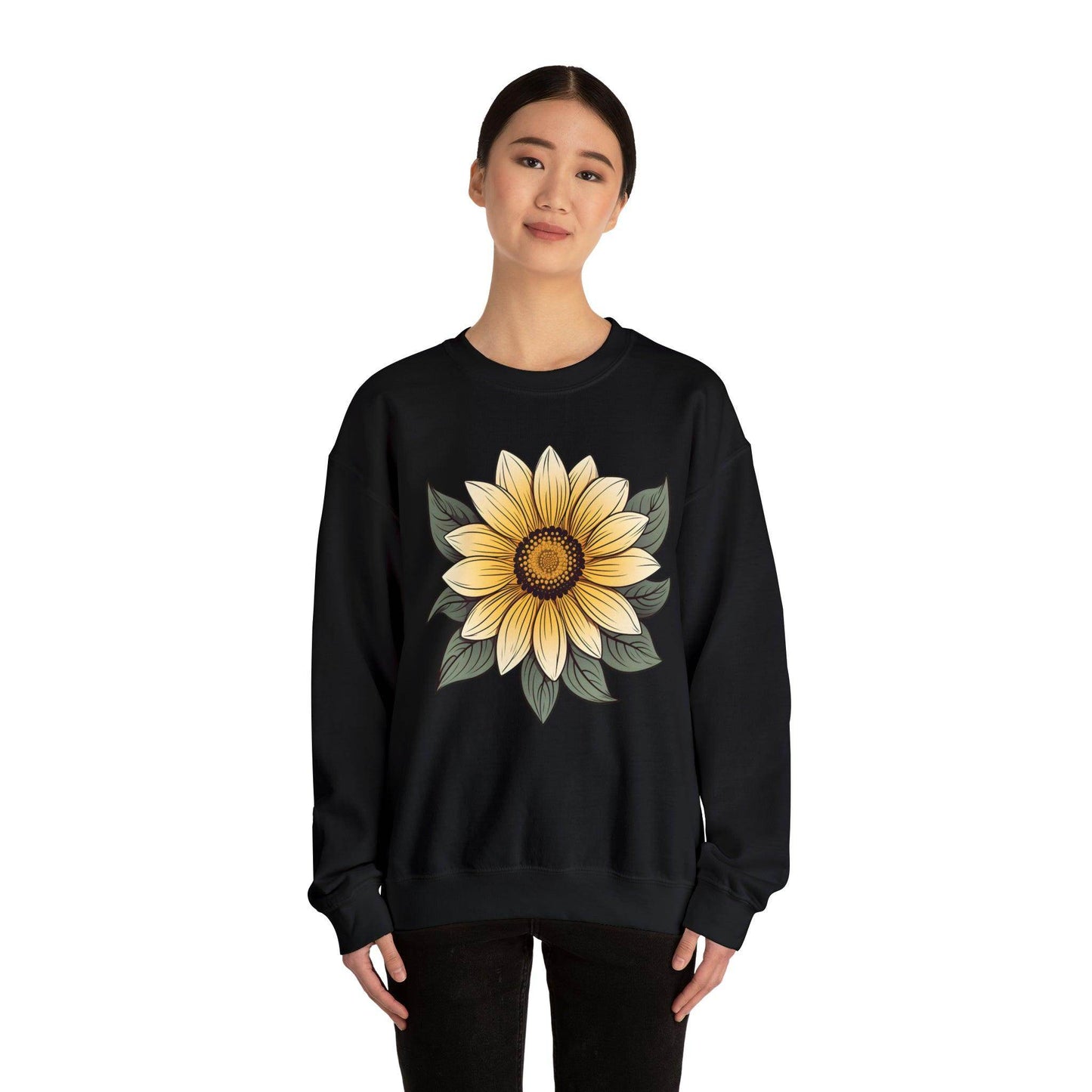 Flower Sweatshirt, Floral Sweatshirt Flower Sweatshirt Flower Sweater, Flower Shirt, Floral Print, Flower TShirt, Perfect Mothers Day Gift - Giftsmojo