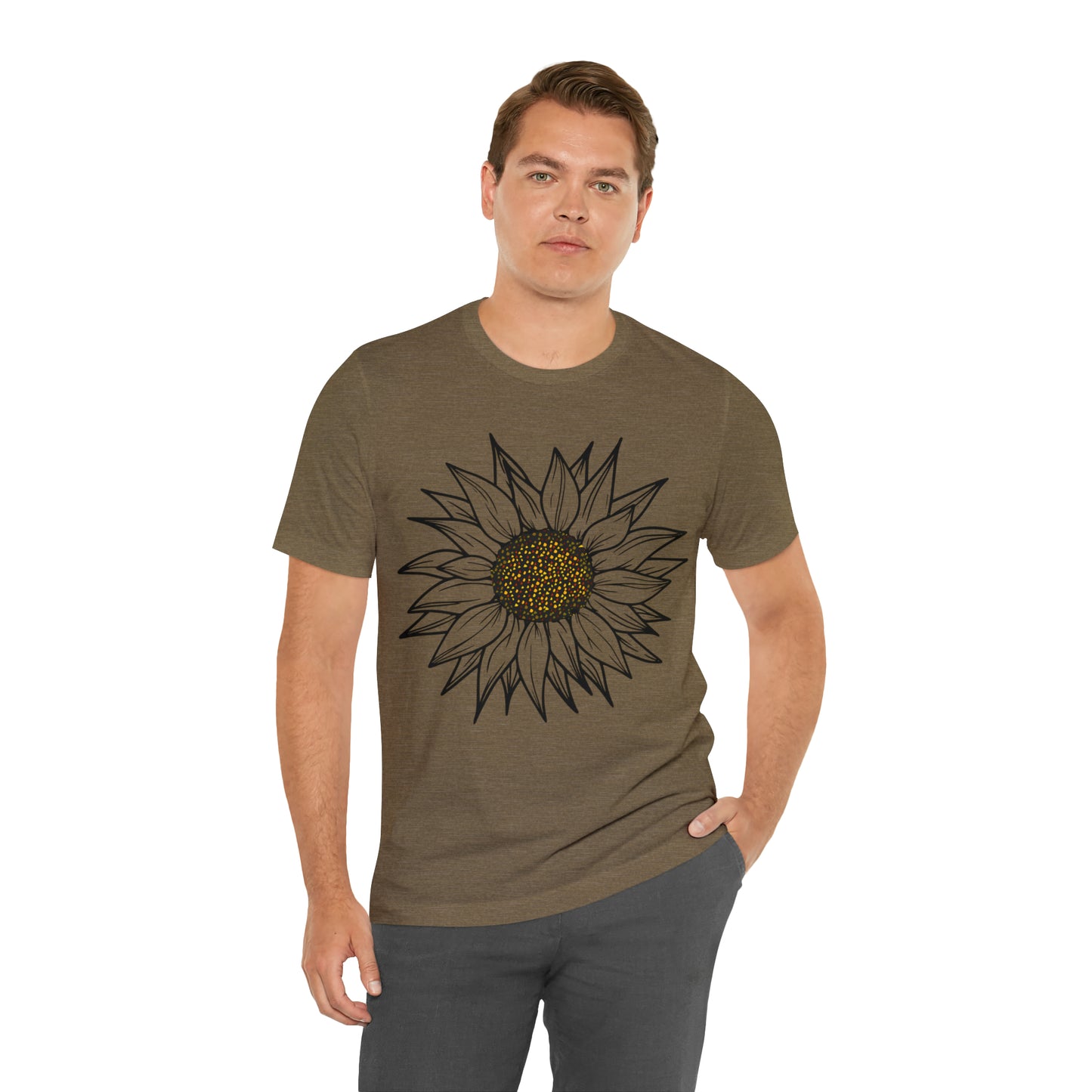 Sunflower Shirt, Floral Tee Shirt, Flower Shirt, Garden Shirt, Womens Fall Summer Shirt Sunshine Tee, Gift for Gardener, Nature love shirt