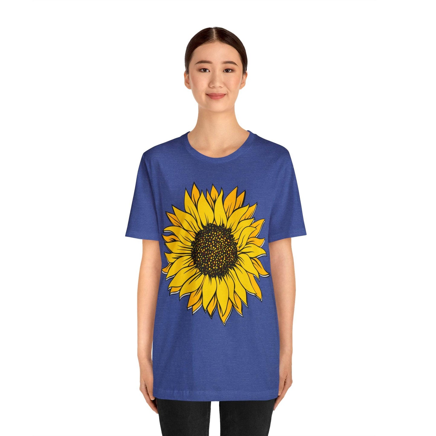 Sunflower Shirt, Floral Tee Shirt, Flower Shirt, Garden Shirt, Womens Fall Summer Shirt Sunshine Tee, Gift for Gardener, Nature lover shirt - Giftsmojo