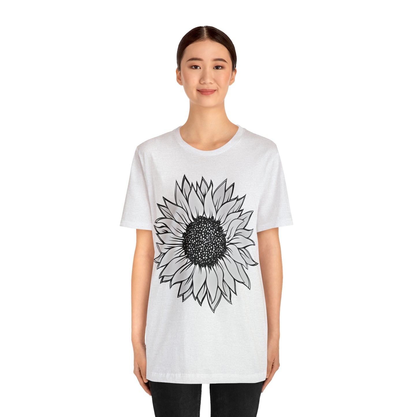 Sunflower Shirt, Floral Tee Shirt, Flower Shirt, Garden Shirt, Womens Fall Summer Shirt Sunshine Tee, Gift for Gardener, Nature love