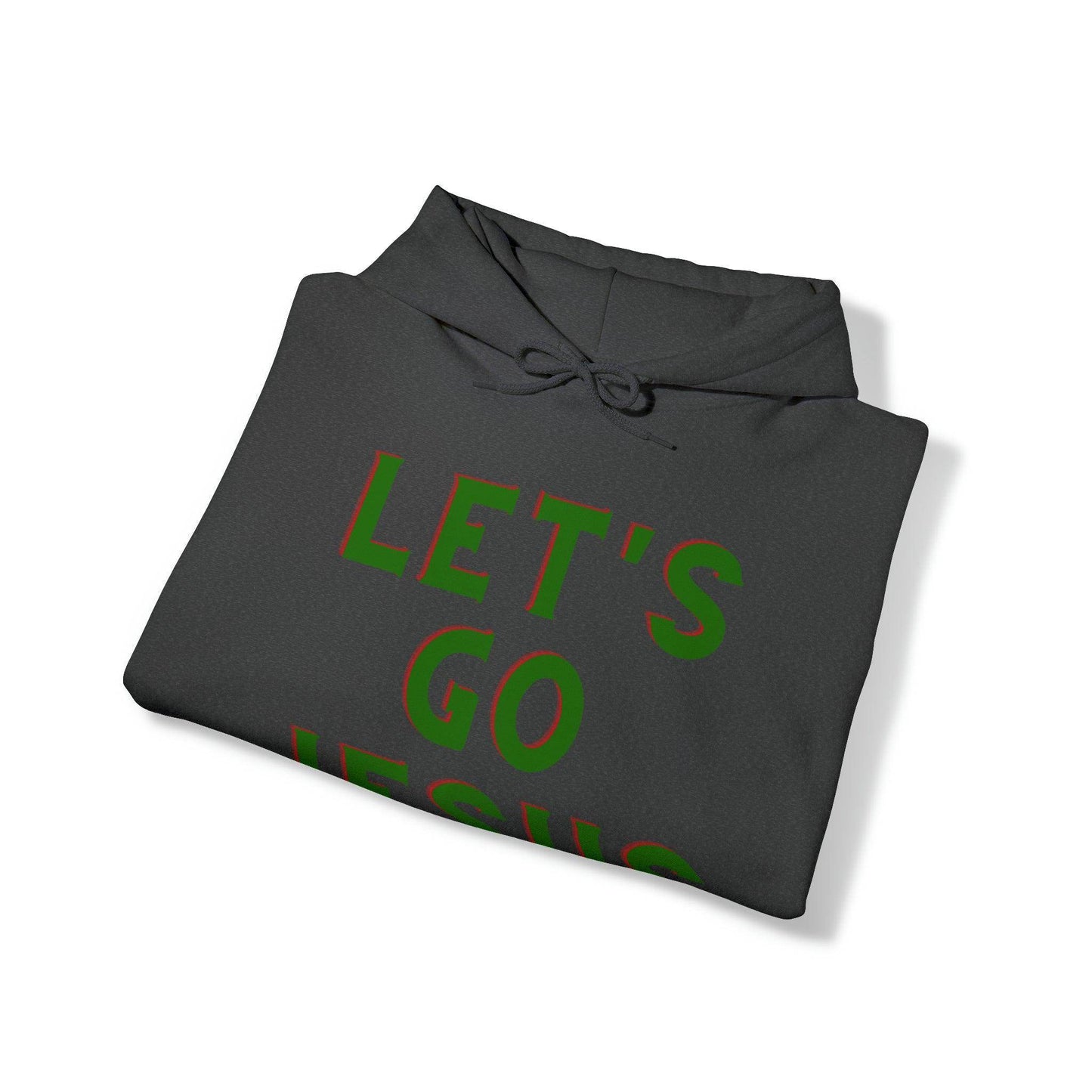 Let's Go Jesus Hooded Sweatshirt Funny Christian Shirt Christian Gift Trendy Christian Sweatshirt Religious Sweatshirt Jesus Hoodie Faith Shirt - Giftsmojo