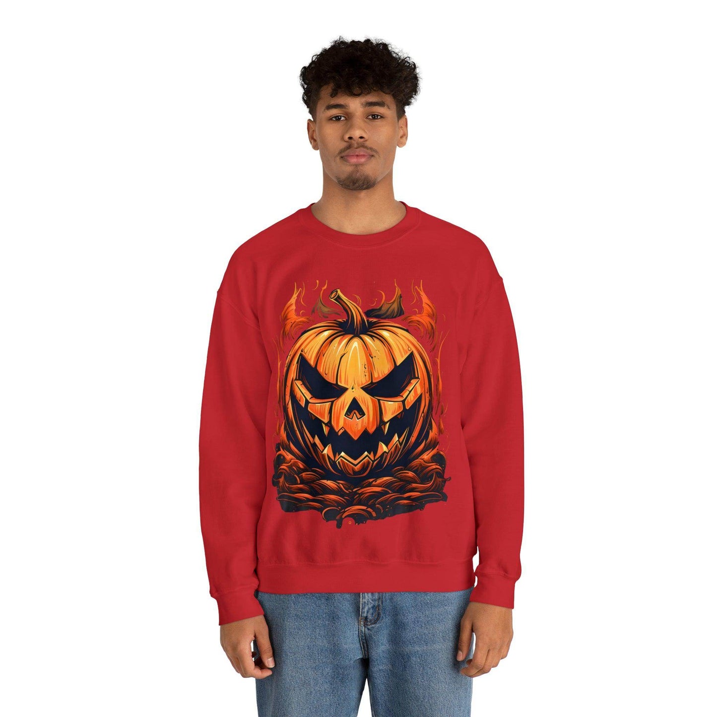 Scary Halloween Pumpkin Face Ghost Costume: A Haunting Transformation - Giftsmojo