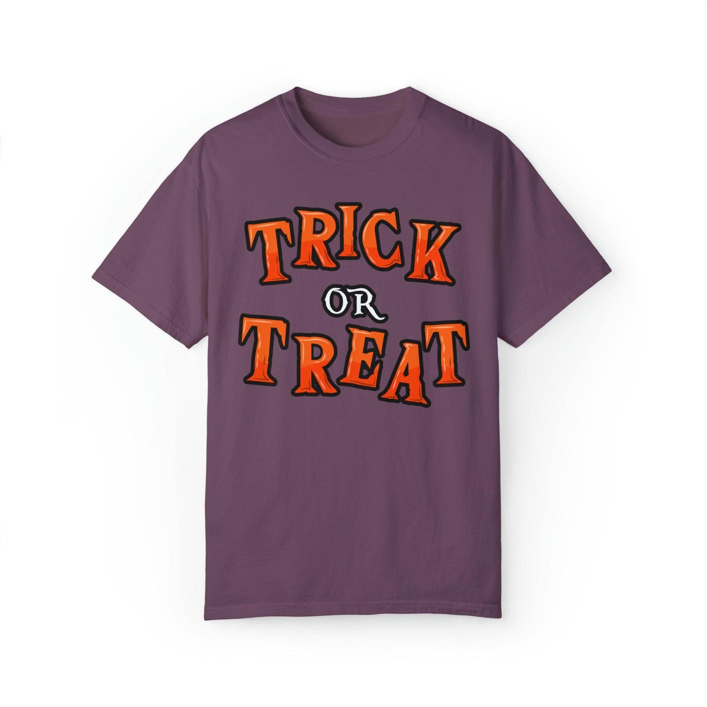 Trick or Treat Shirt Halloween Party Outfit Vintage Shirt Halloween Shirt Cute Spooky Shirt, Halloween Gift Halloween T-shirtRetro Halloween Tshirt - Giftsmojo