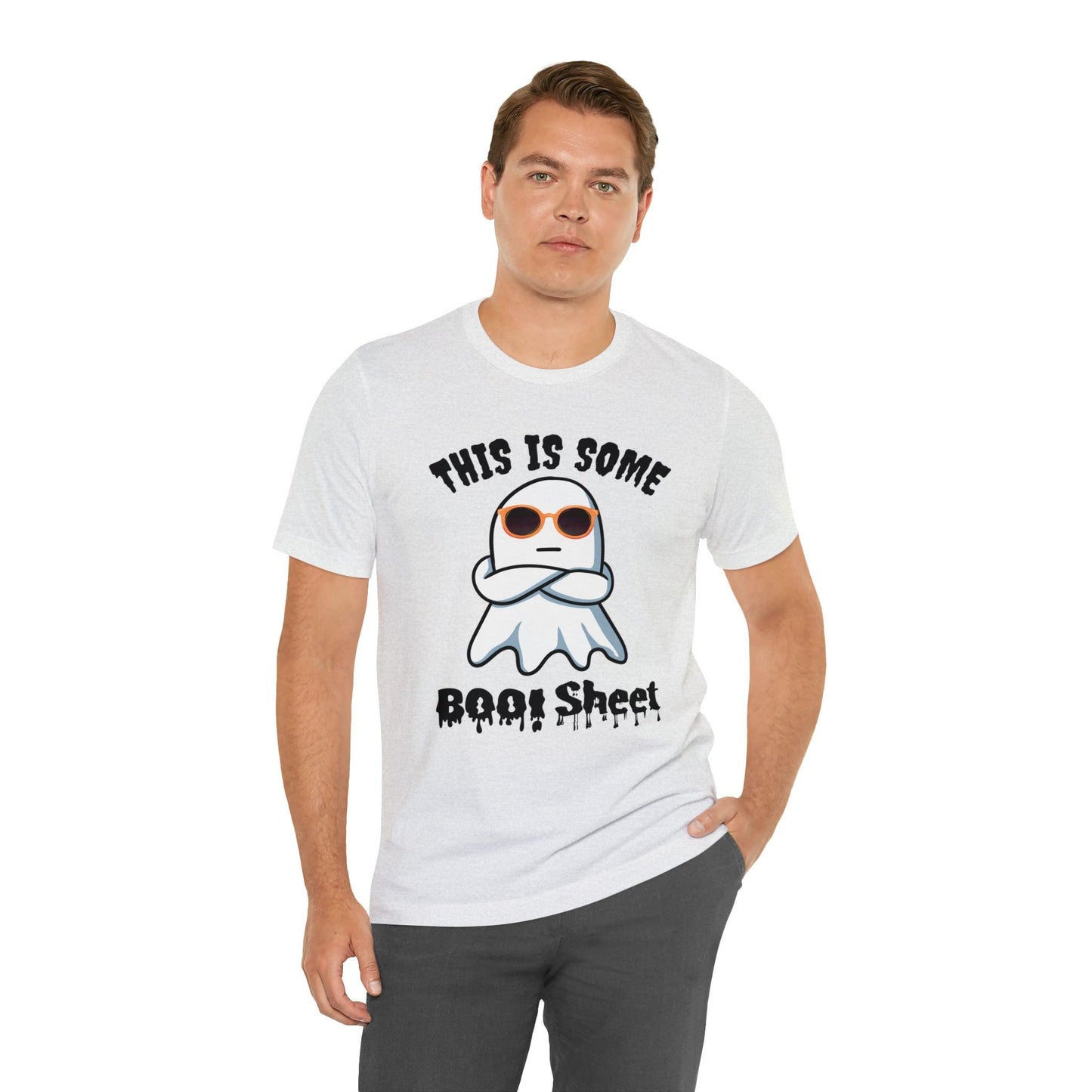 This Is Some Boo Sheet Funny Halloween Shirt Funny Halloween Costume Spooky Season Tee Funny Gift Shirt for Birthday Christmas Anniversary - Giftsmojo