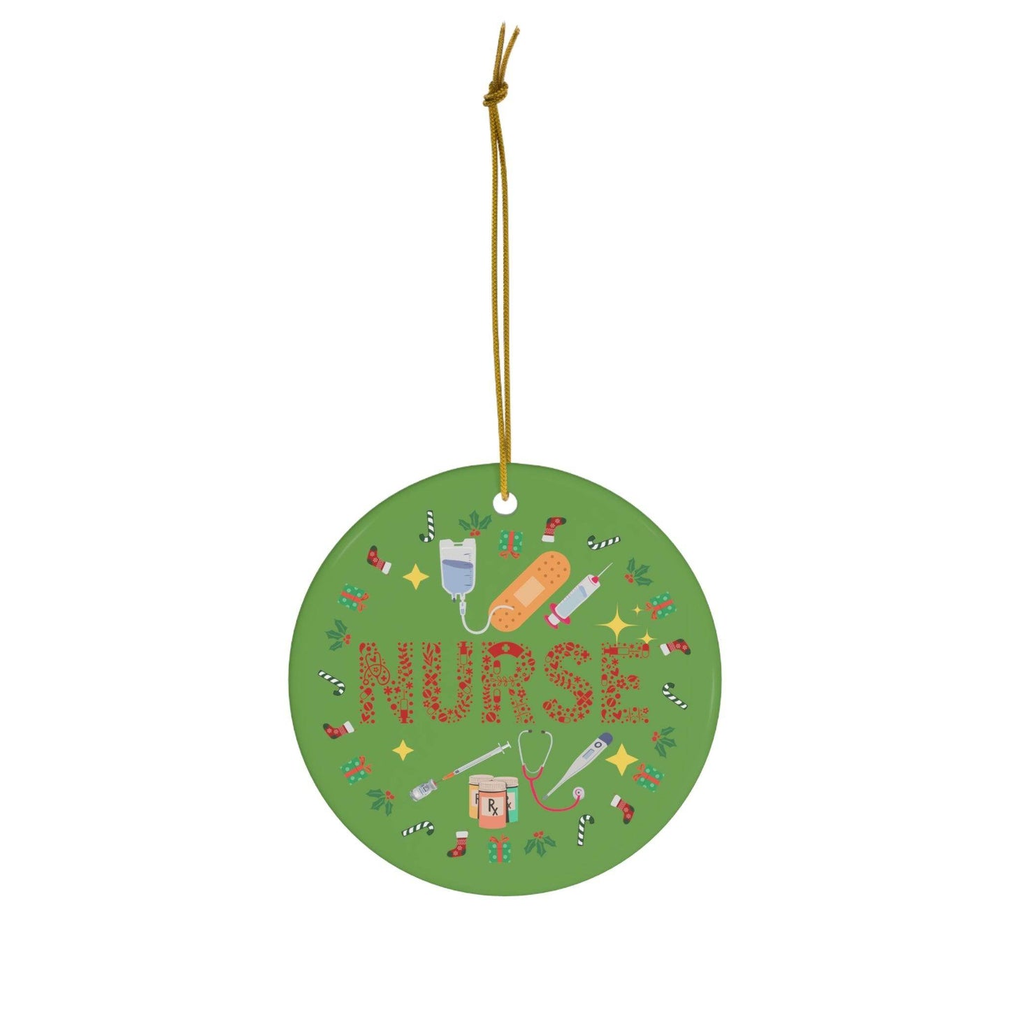 Nurse Christmas Ornament Nurse Ornament Nurse Christmas Tree Ornament Nurse Care Ornament Nurses Ornament Occupation Job - Giftsmojo