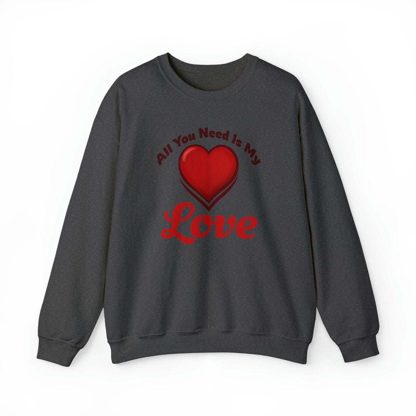 All you need is My Love Tee Hooded Sweatshirt - Giftsmojo