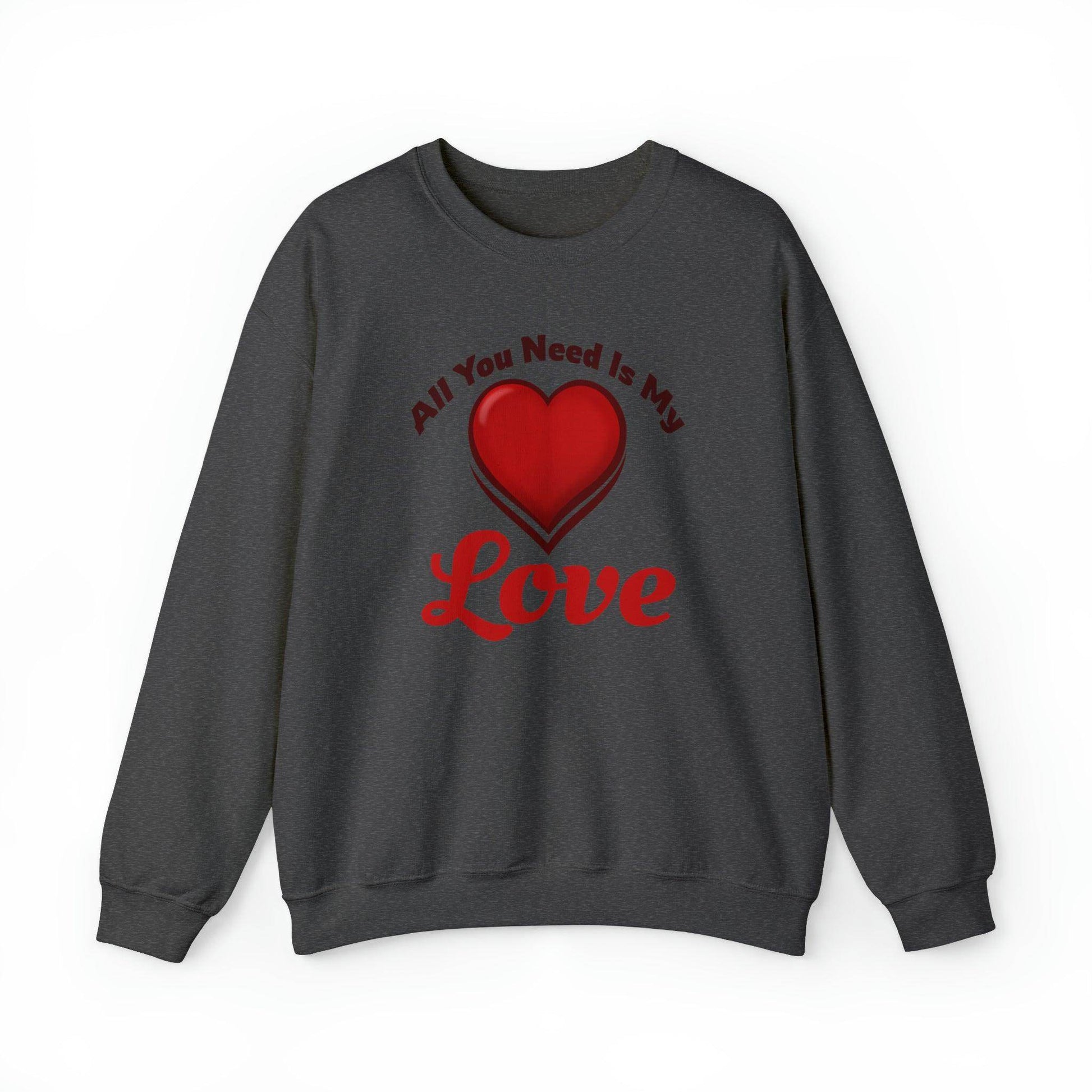 All you need is My Love Tee Hooded Sweatshirt - Giftsmojo