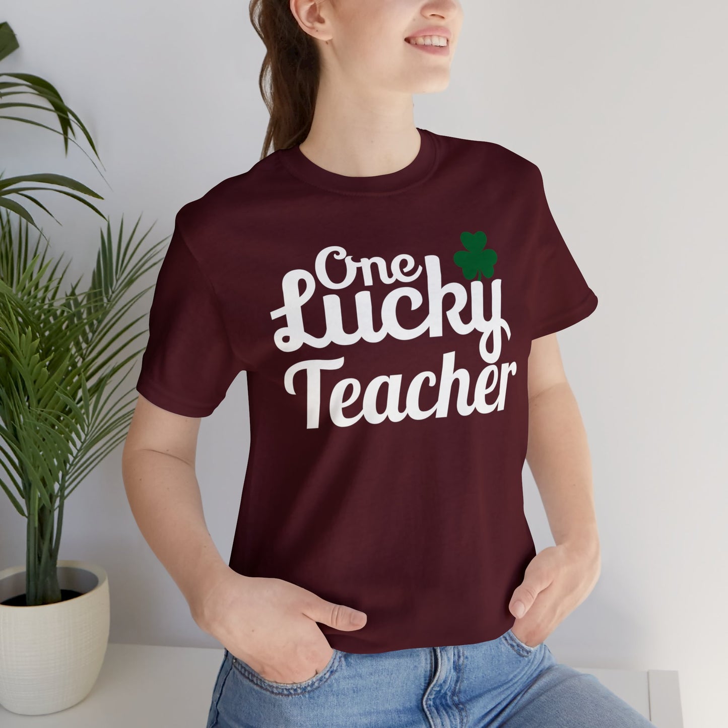 One Lucky Teacher Shirt Feeling Lucky St Patrick's Day Shirt St Paddy's Day