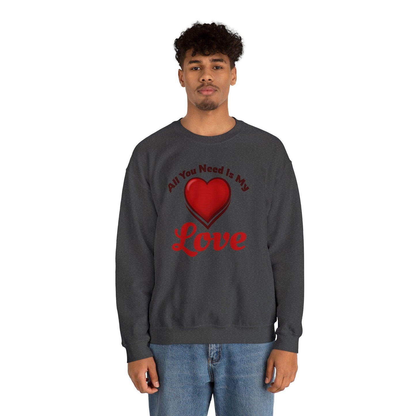 All you need is My Love Tee Hooded Sweatshirt - Giftsmojo