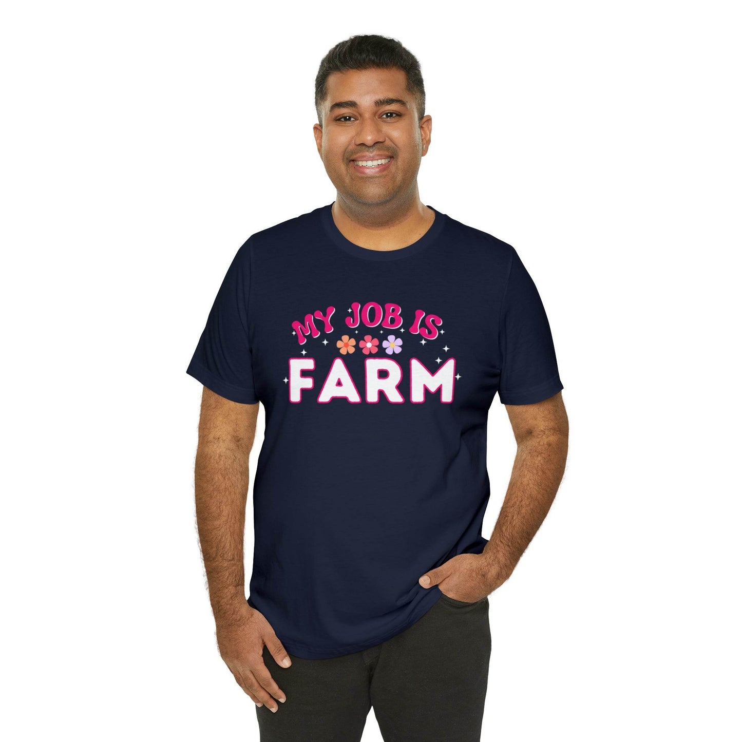My Job is Farm Shirt Farmer Shirt Farming Shirt Homestead Gardening Shirt - Giftsmojo
