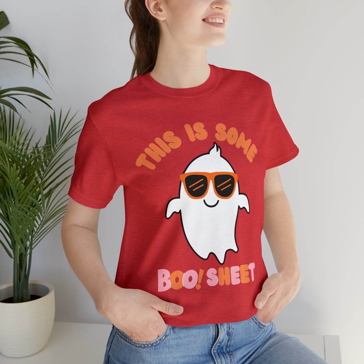 This Is Some Boo Sheet Funny Halloween Shirt Funny Halloween Costume Spooky Season Tee Funny Gift Shirt for Birthday Christmas Anniversary - Giftsmojo