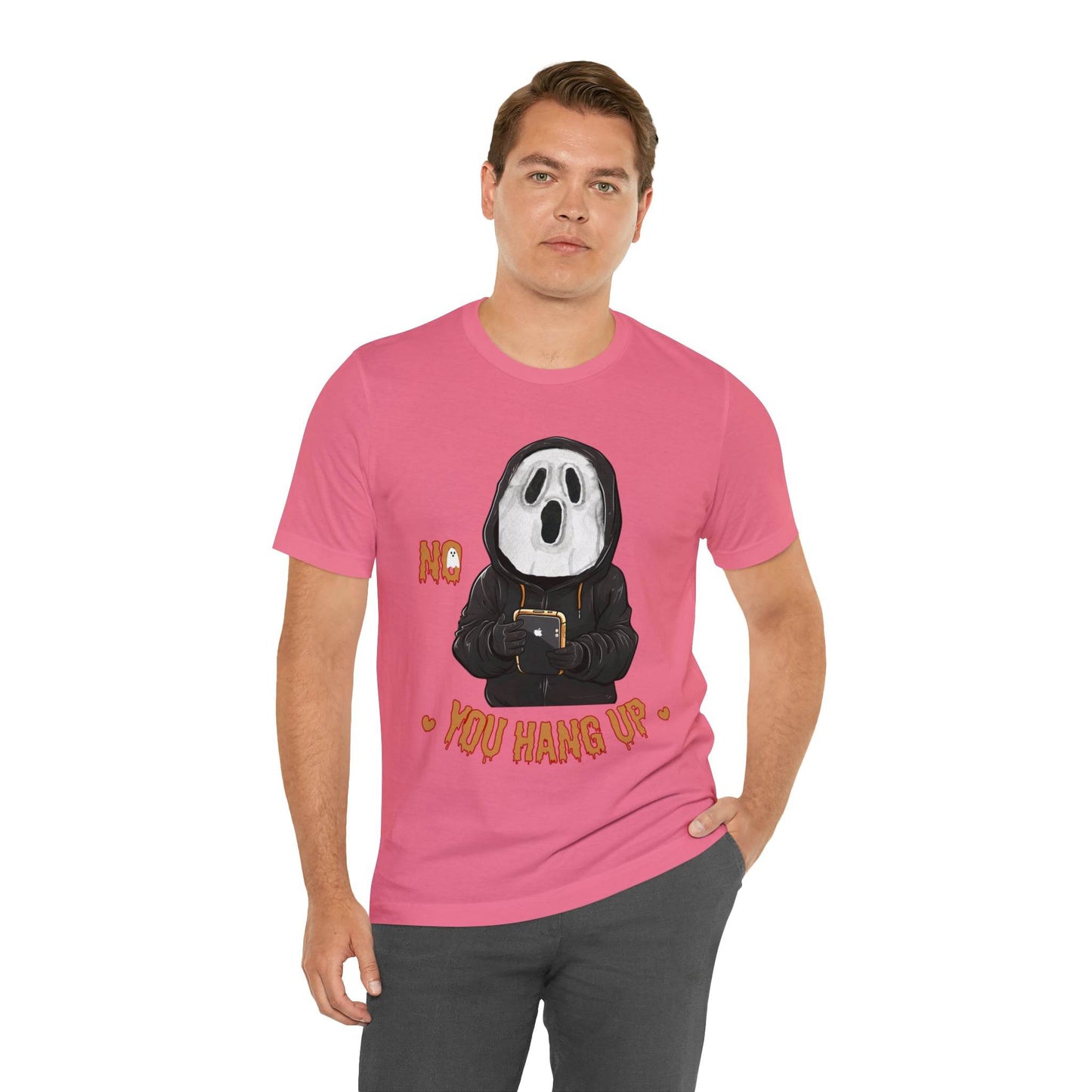 Elevate Your Halloween Style with the Playful 'No You Hang Up' Shirt Spooky shirt - Giftsmojo
