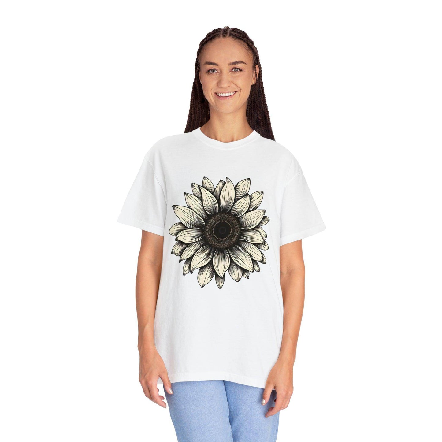 Sunflower Shirt Flower Shirt Aesthetic, Floral Graphic Tee Floral Shirt Flower T-shirt, Wild Flower Shirt Gift For Her Wildflower T-shirt - Giftsmojo