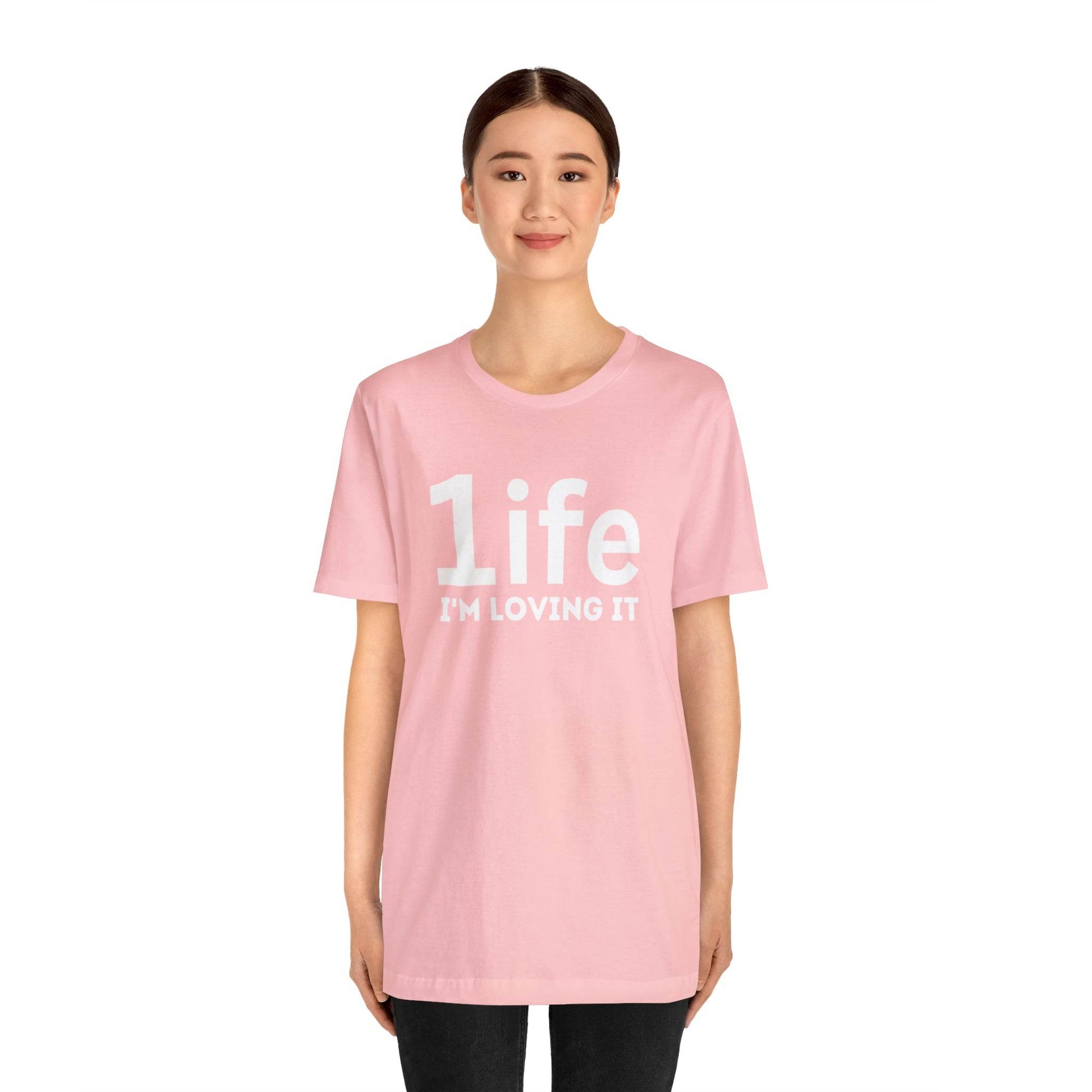 One life I'M Loving It Shirt Retro 1life shirt Live Your Life You Only Have One Life To Live Retro Shirt - Giftsmojo