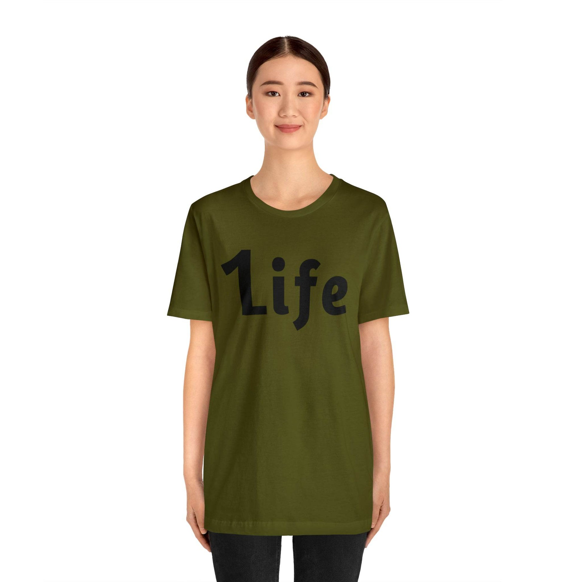 One life Shirt 1life shirt Live Your Life You Only Have One Life To Live - Giftsmojo