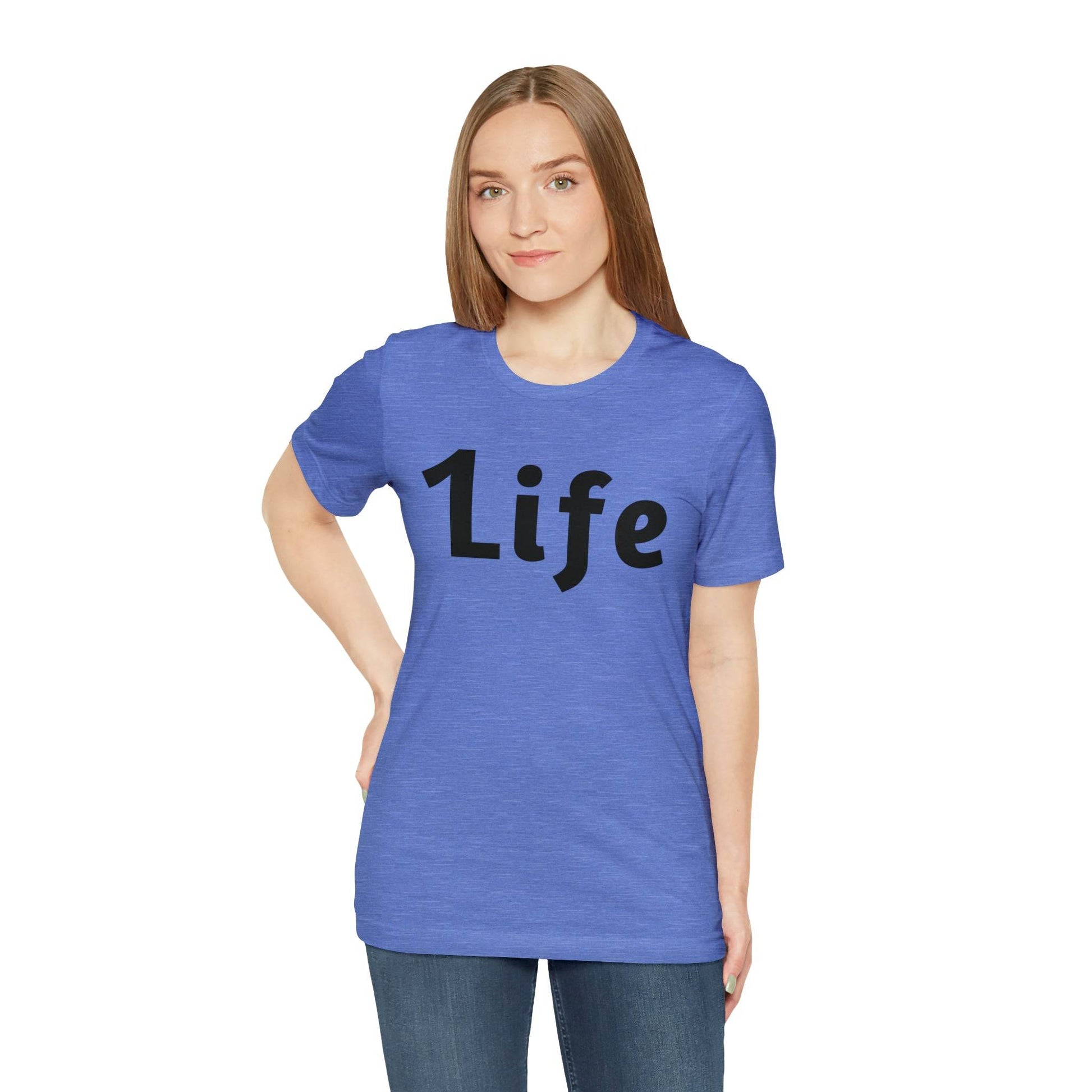 One life Shirt 1life shirt Live Your Life You Only Have One Life To Live - Giftsmojo
