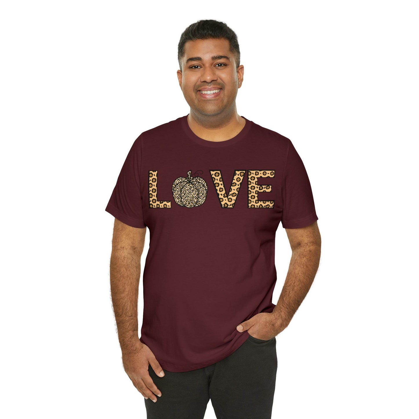 Embrace the Wild - Fall Leopard Print Shirt Leopard Print Love Fall - Pumpkin shirt - autumn shirt - Giftsmojo