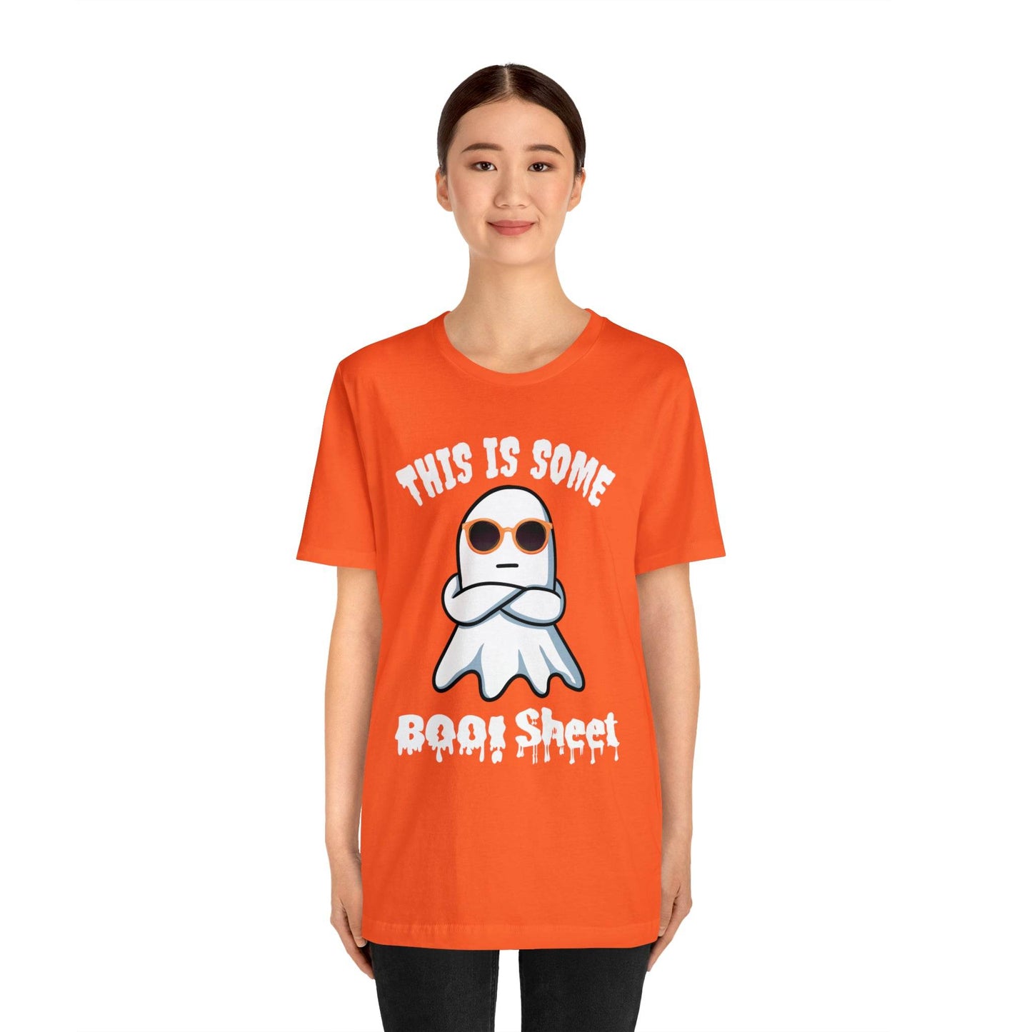 This Is Some Boo Sheet Funny Halloween Shirt Funny Halloween Costume Spooky Season Tee Funny Gift Shirt for Birthday Christmas Anniversary - Giftsmojo