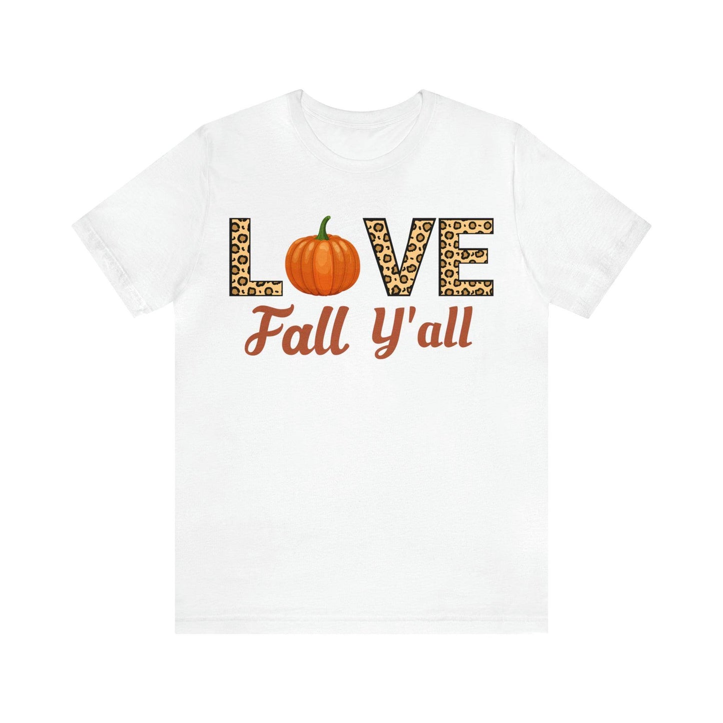 Leopard Print Love Fall Y'all - Giftsmojo