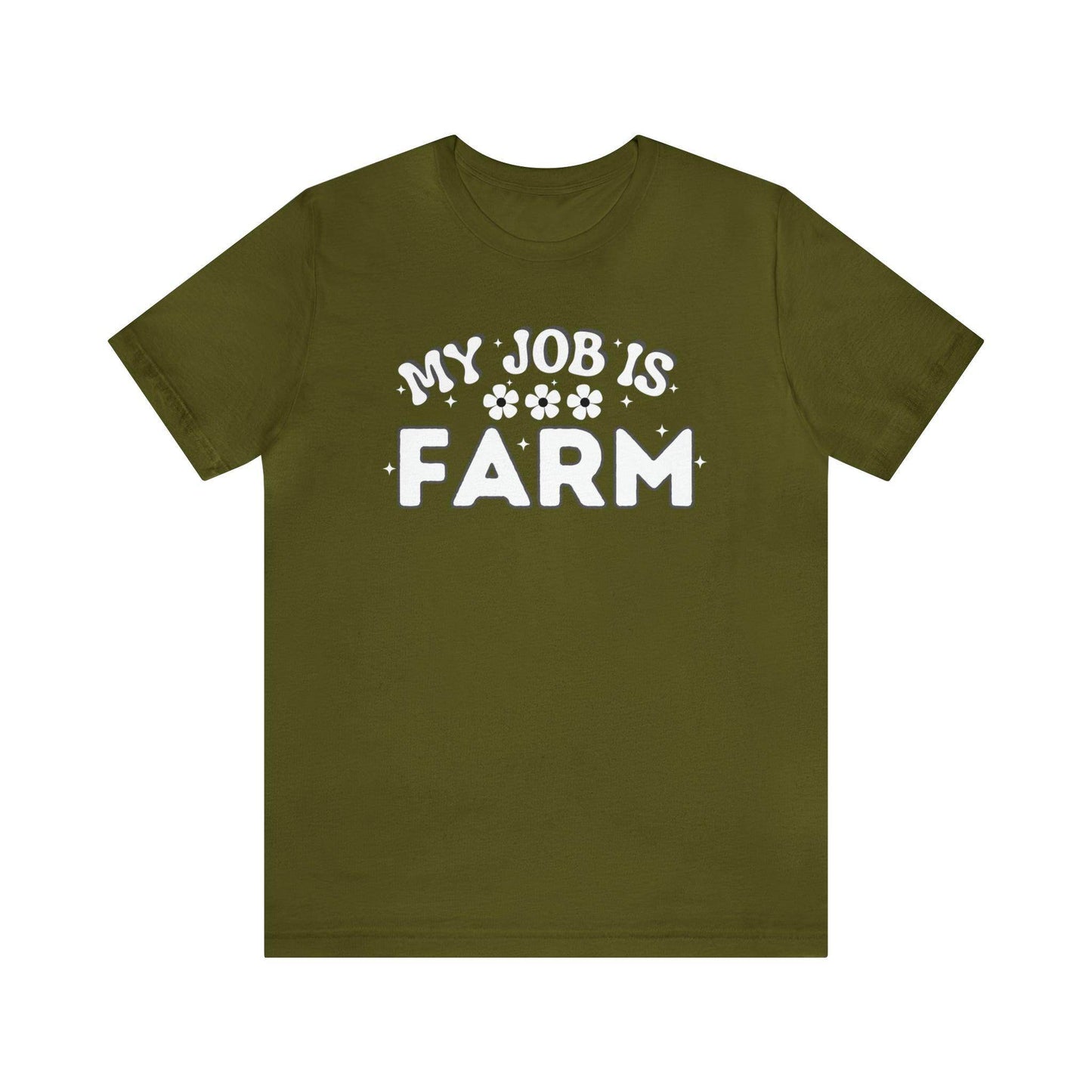 My Job is Farm Shirt Farmer Shirt Farming Shirt Homestead Gardening Shirt Farmers, Farmhand, Livestock Farmer, Crop Grower Horticulturist, Animal Scientist, Agricultural Engineer Environmental Scientist,  - Giftsmojo