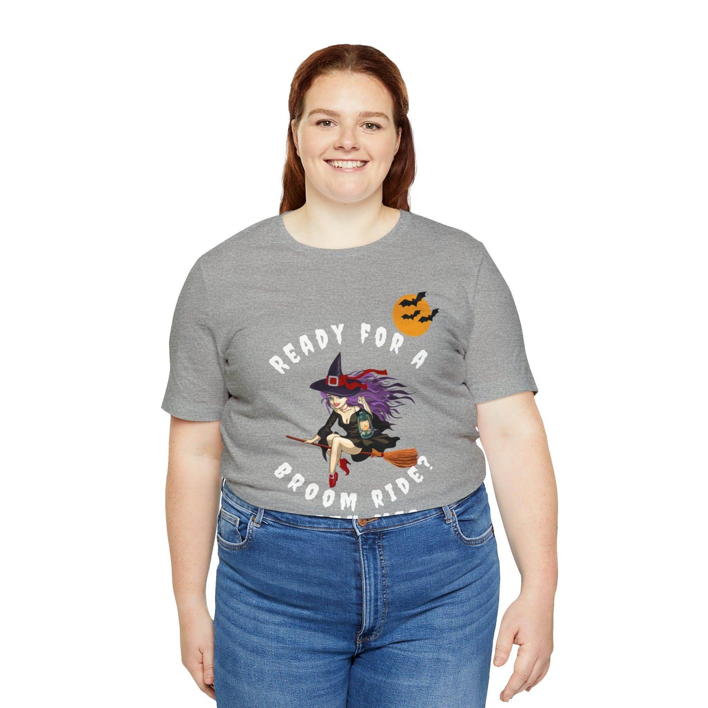 Ready for A Broom Ride Vintage Witch Shirts Funny Witch Shirt Witch Gift Halloween Shirt Halloween Clothes Halloween Vibes Halloween Outfit - Giftsmojo