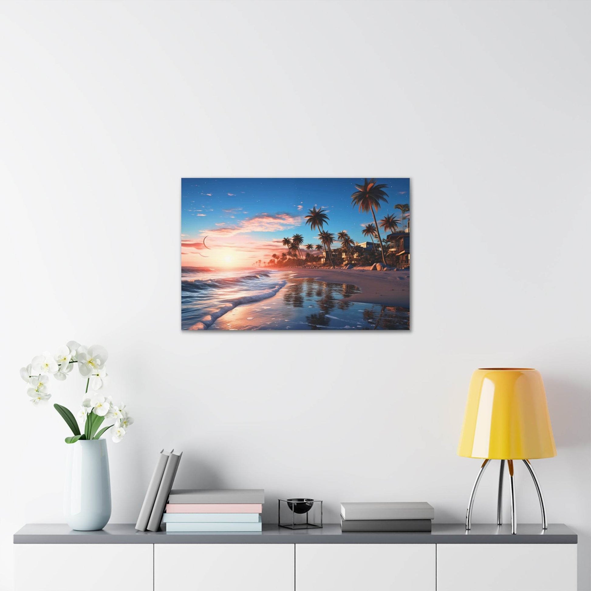 Venice Beach California Canvas Gallery Wraps - Giftsmojo