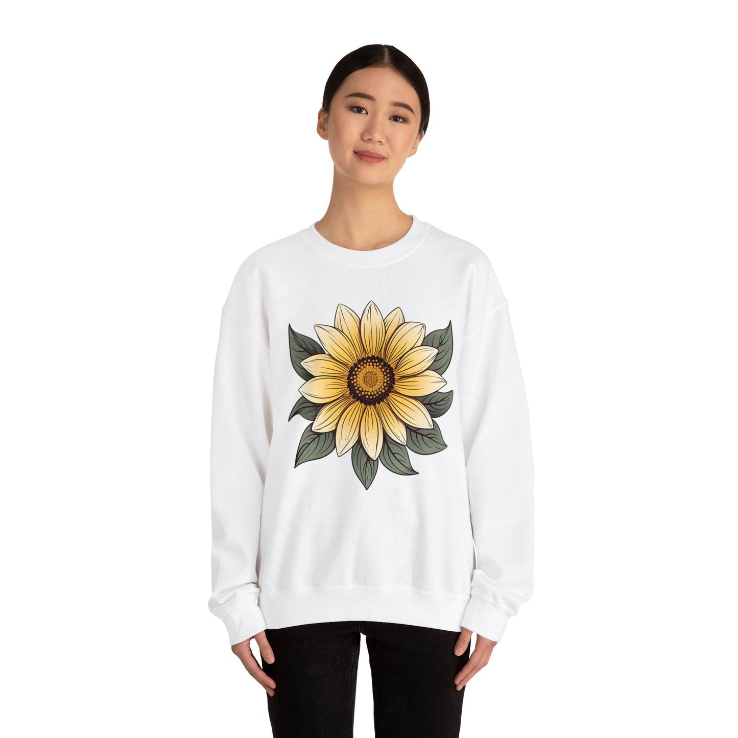 Flower Sweatshirt, Floral Sweatshirt Flower Sweatshirt Flower Sweater, Flower Shirt, Floral Print, Flower TShirt, Perfect Mothers Day Gift - Giftsmojo