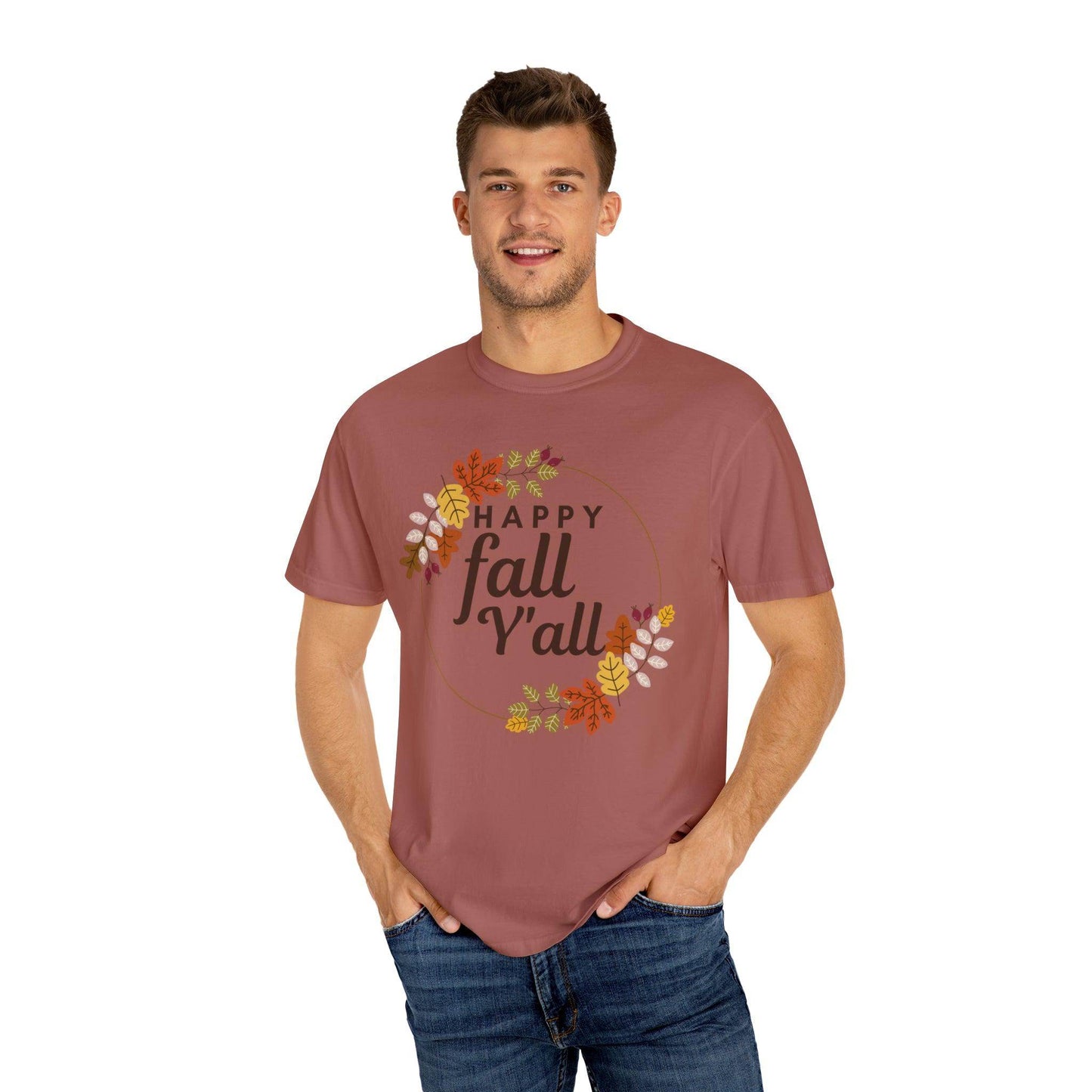 Happy Fall Y'all Gift for Fall, Funny Fall Shirts Gift, Autumn Tee, Fall Tshirt - Giftsmojo