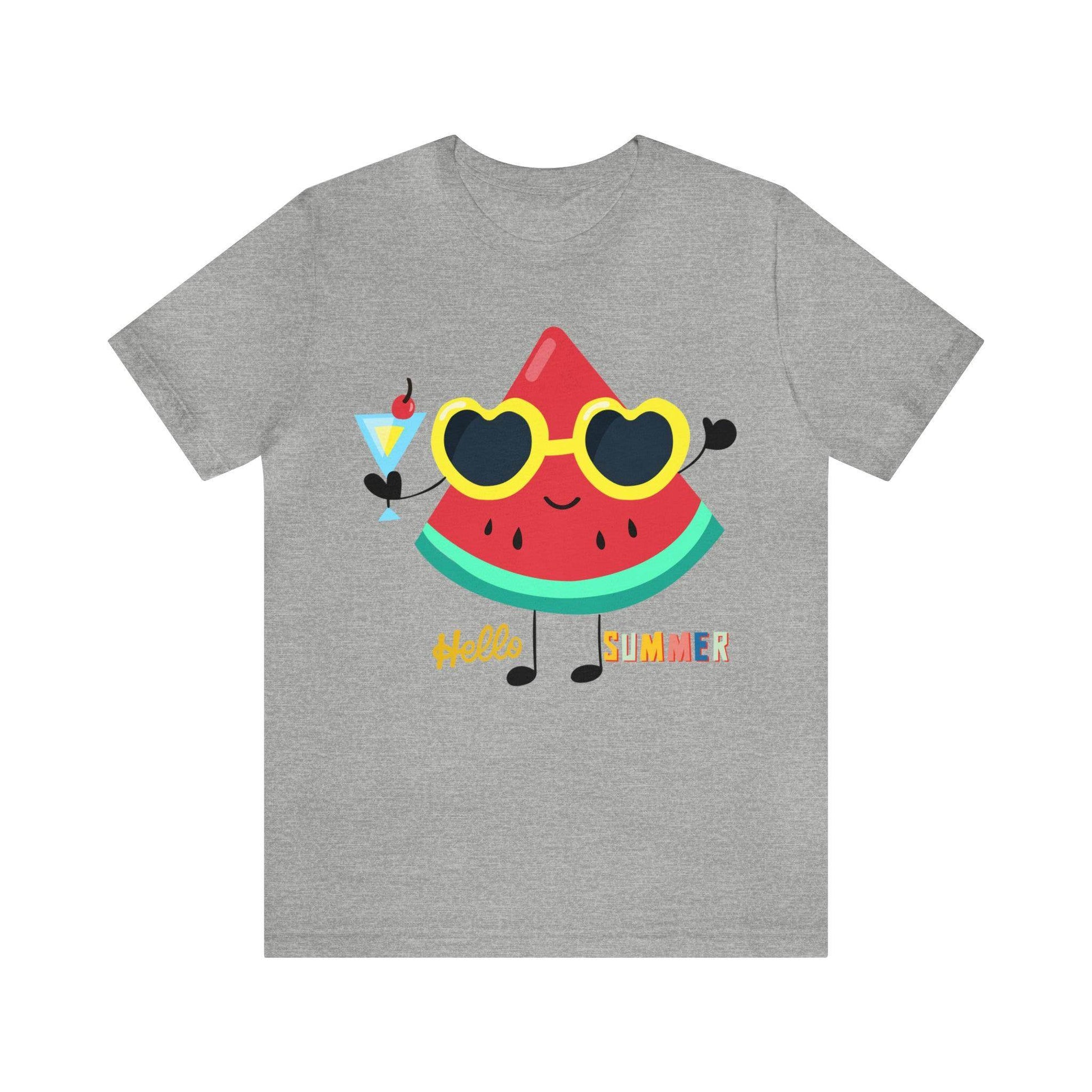 Funny Hello Summer Shirt, Water Mellon shirt, Summer shirts for women and men - Giftsmojo