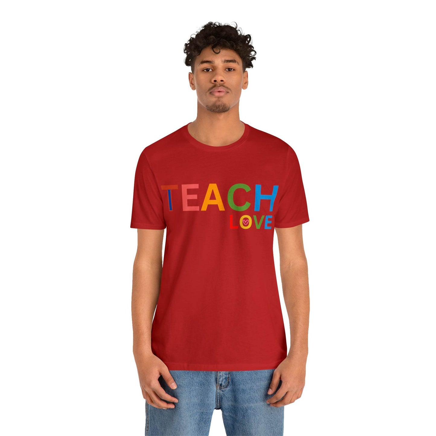 I Teach Love Shirt, Teacher Shirt, Teacher Appreciation Gift for Teachers - Giftsmojo