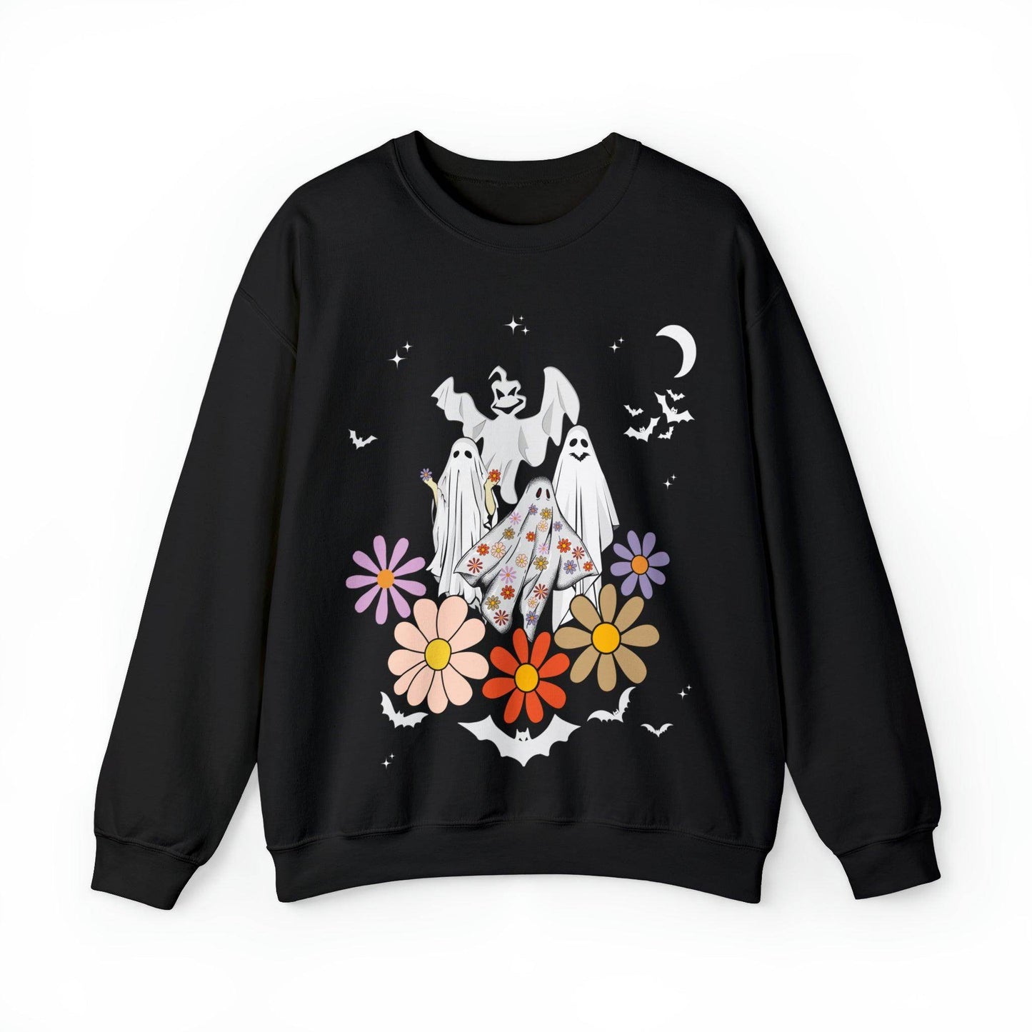 Retro Floral Ghost Halloween Costume: Timeless Elegance and Spooky Thrills - Giftsmojo