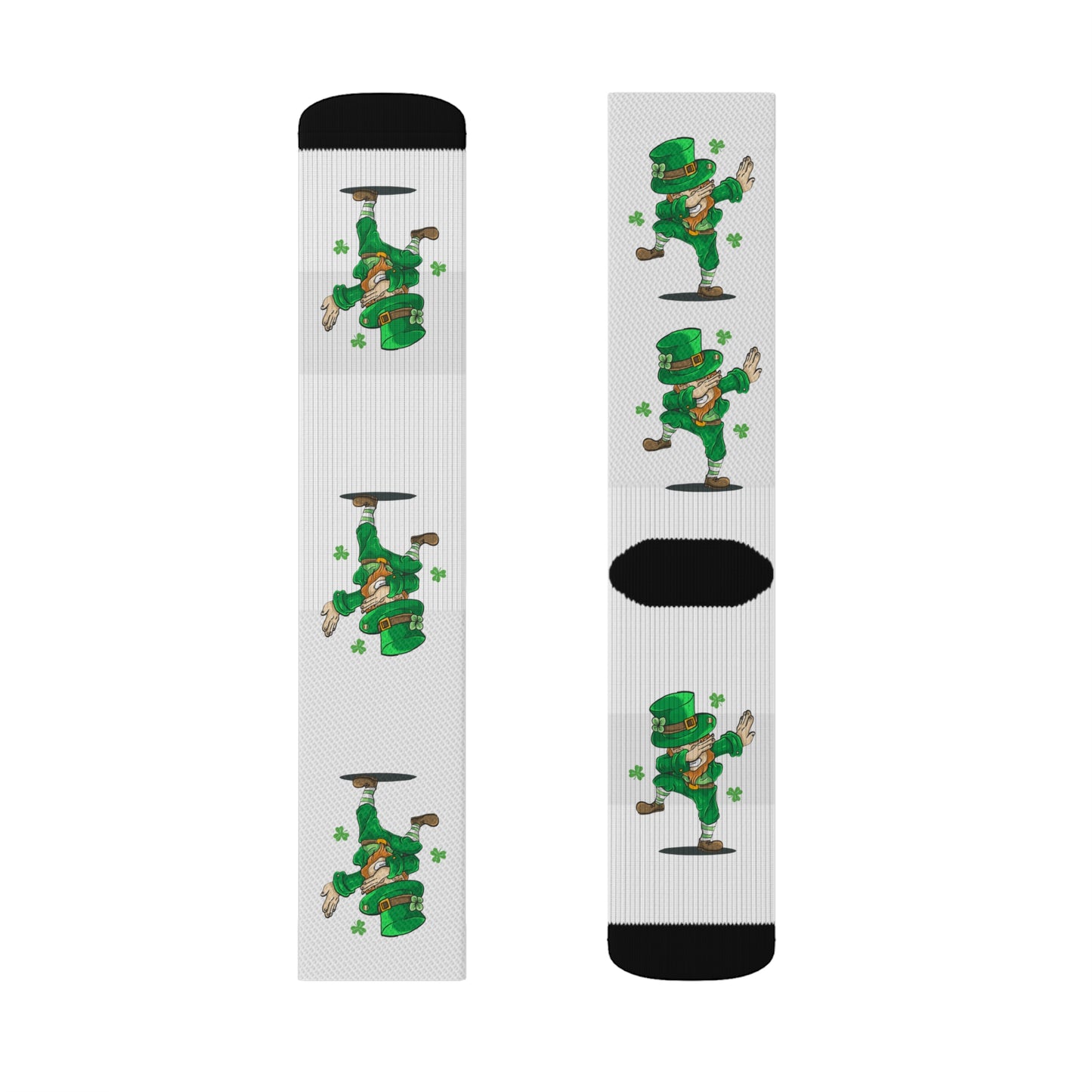 St. Patrick's Day Socks Sublimation Socks Saint Paddy Sock