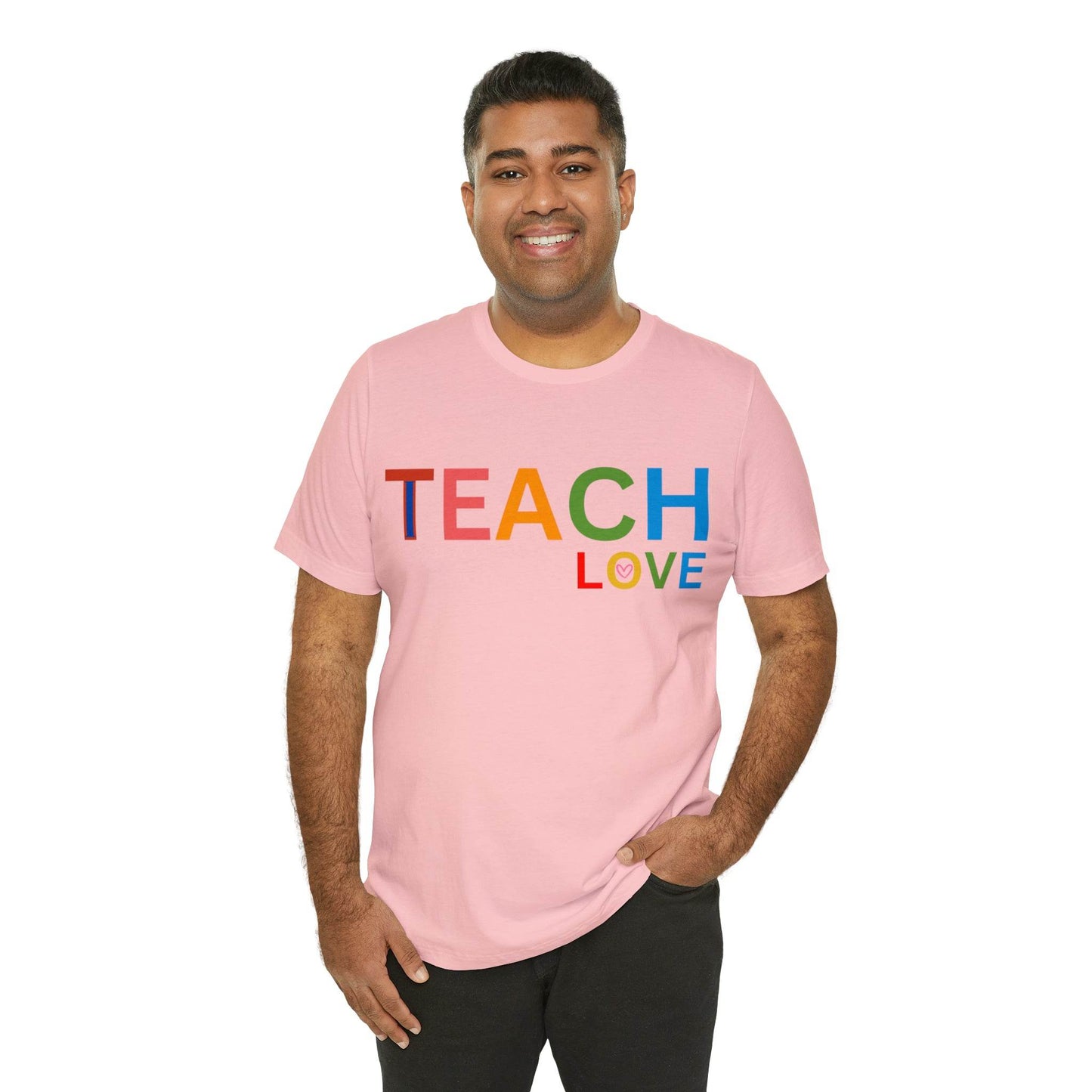 I Teach Love Shirt, Teacher Shirt, Teacher Appreciation Gift for Teachers - Giftsmojo