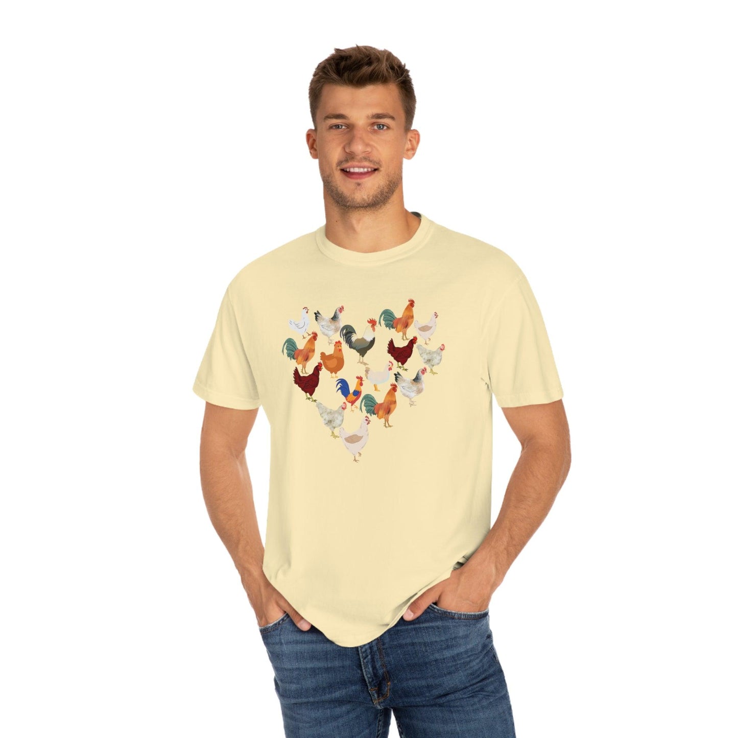Love Chicken Shirt Chicken Tee Chicken Owner Gift - Gift For Chicken Lover gift - Giftsmojo