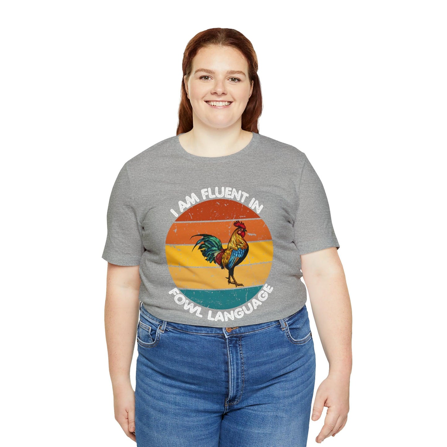 Fluent in Fowl Language shirt, Chicken Shirt Chicken Tee Chicken Owner Gift - Gift For Chicken Lover gift - Giftsmojo