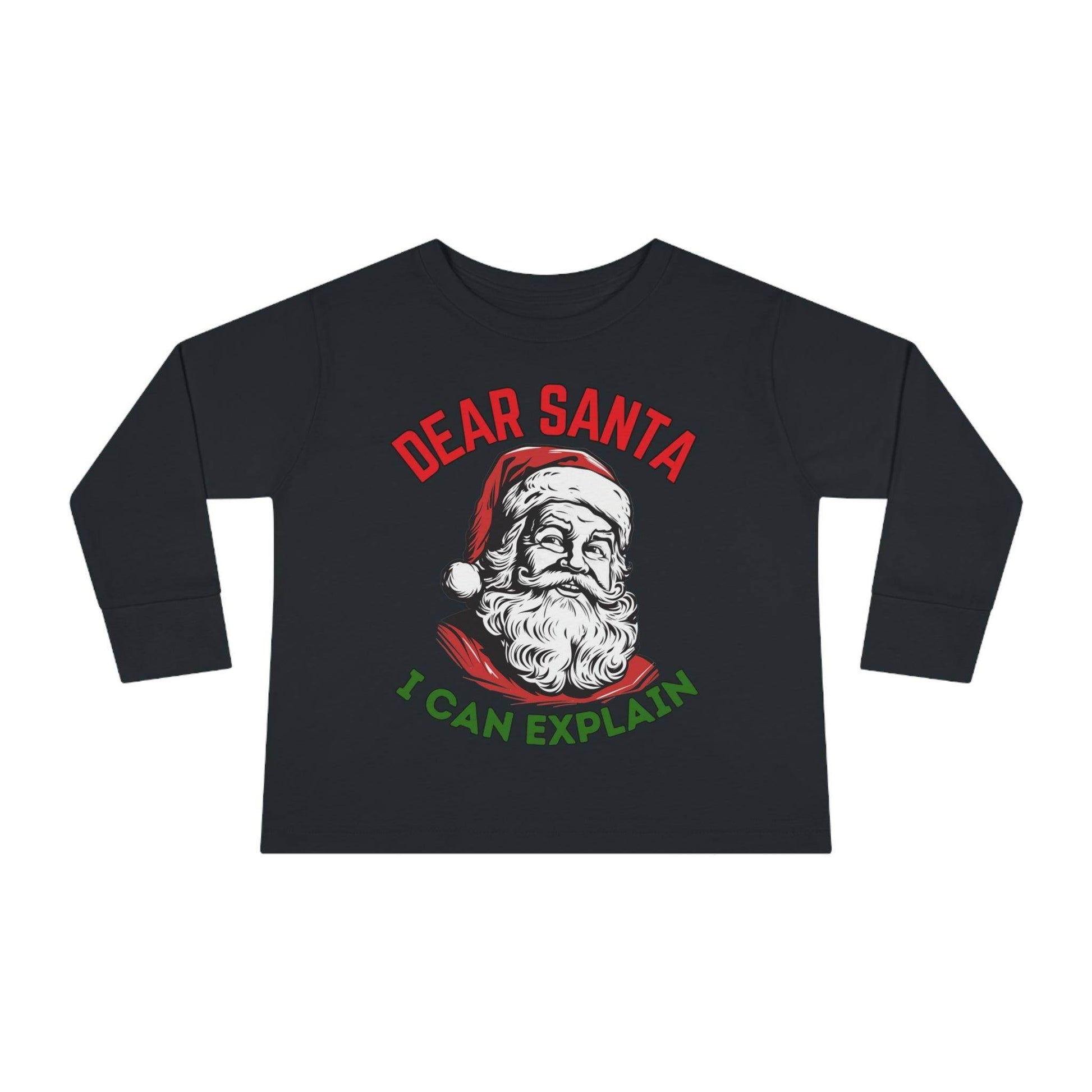 Kids Dear Santa I Can Explain Christmas Shirt for Kids Christmas Outfit for Kids - Giftsmojo