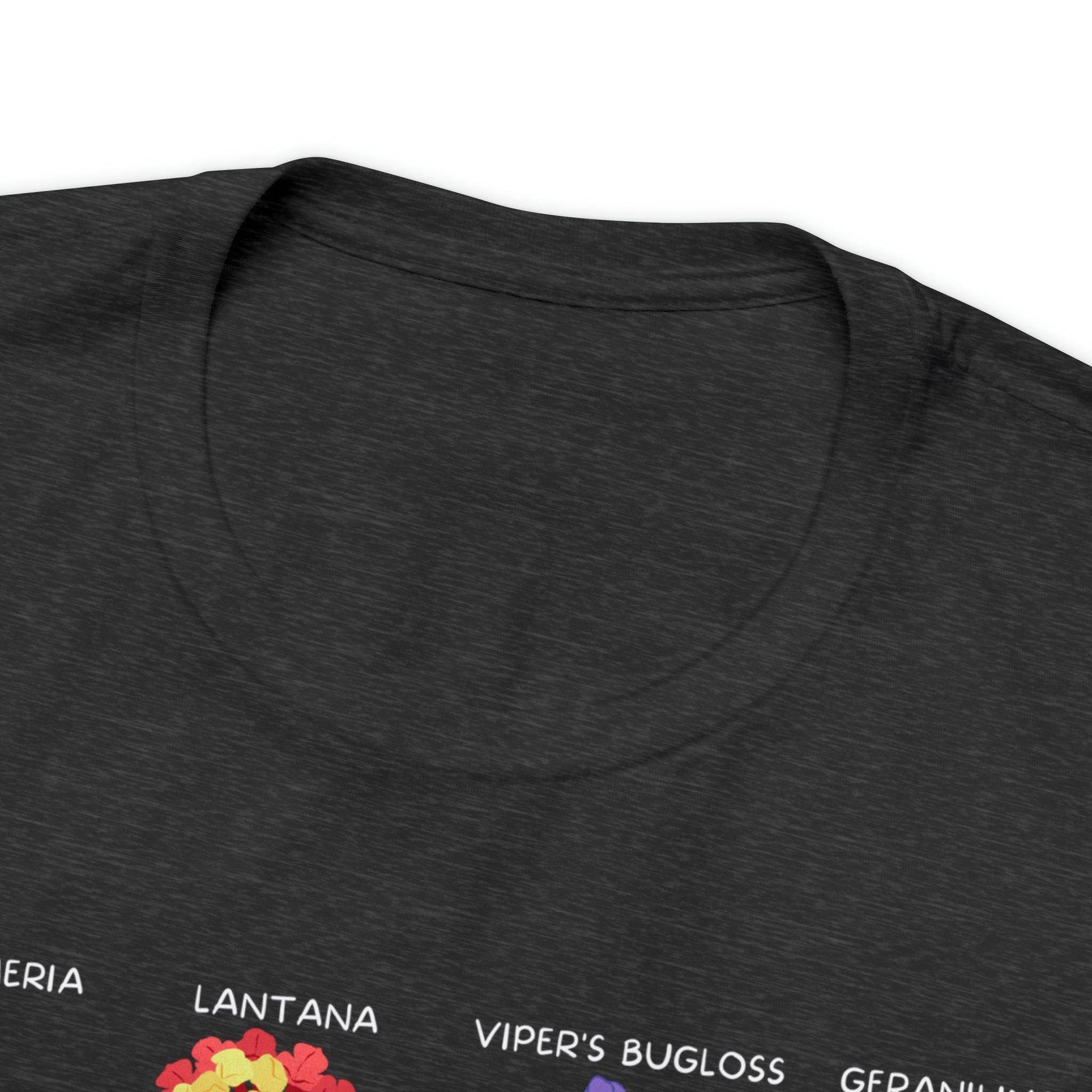 Wildflower Tshirt, Flower Shirt, Types of Flowers Shirt, Floral Tshirt, Gift for Women, Ladies Shirts Best Friend Gift, Plant Mom Nature - Giftsmojo