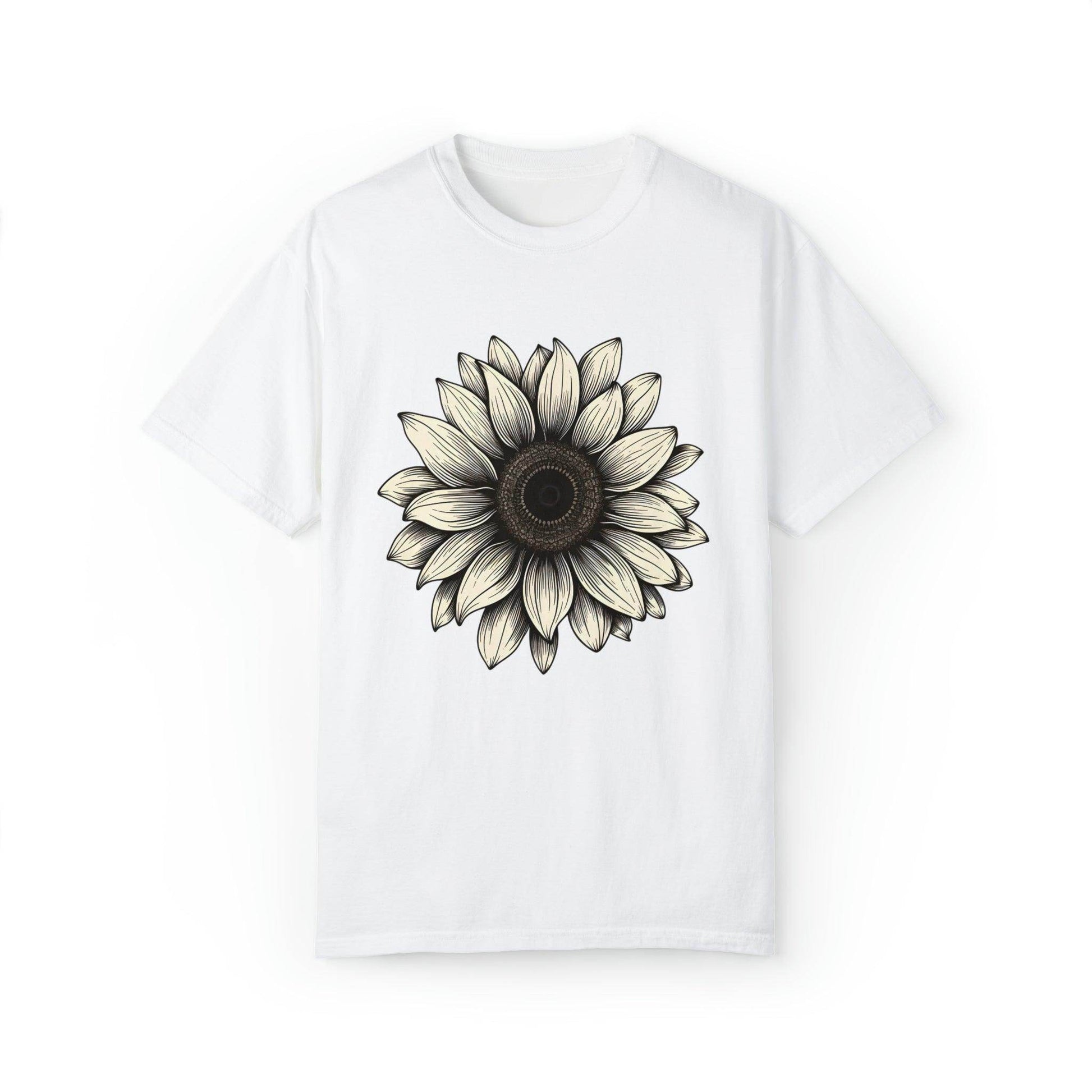 Sunflower Shirt Flower Shirt Aesthetic, Floral Graphic Tee Floral Shirt Flower T-shirt, Wild Flower Shirt Gift For Her Wildflower T-shirt - Giftsmojo